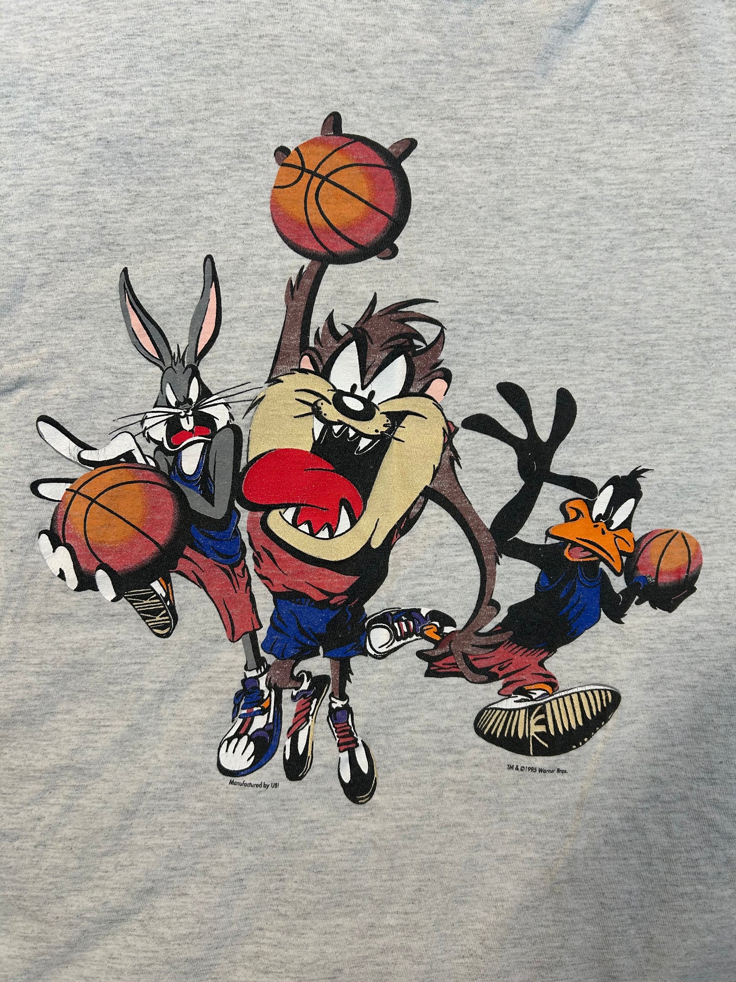 Rare Vintage 1995 Looney Toons You Don’t Want None Of This Tee