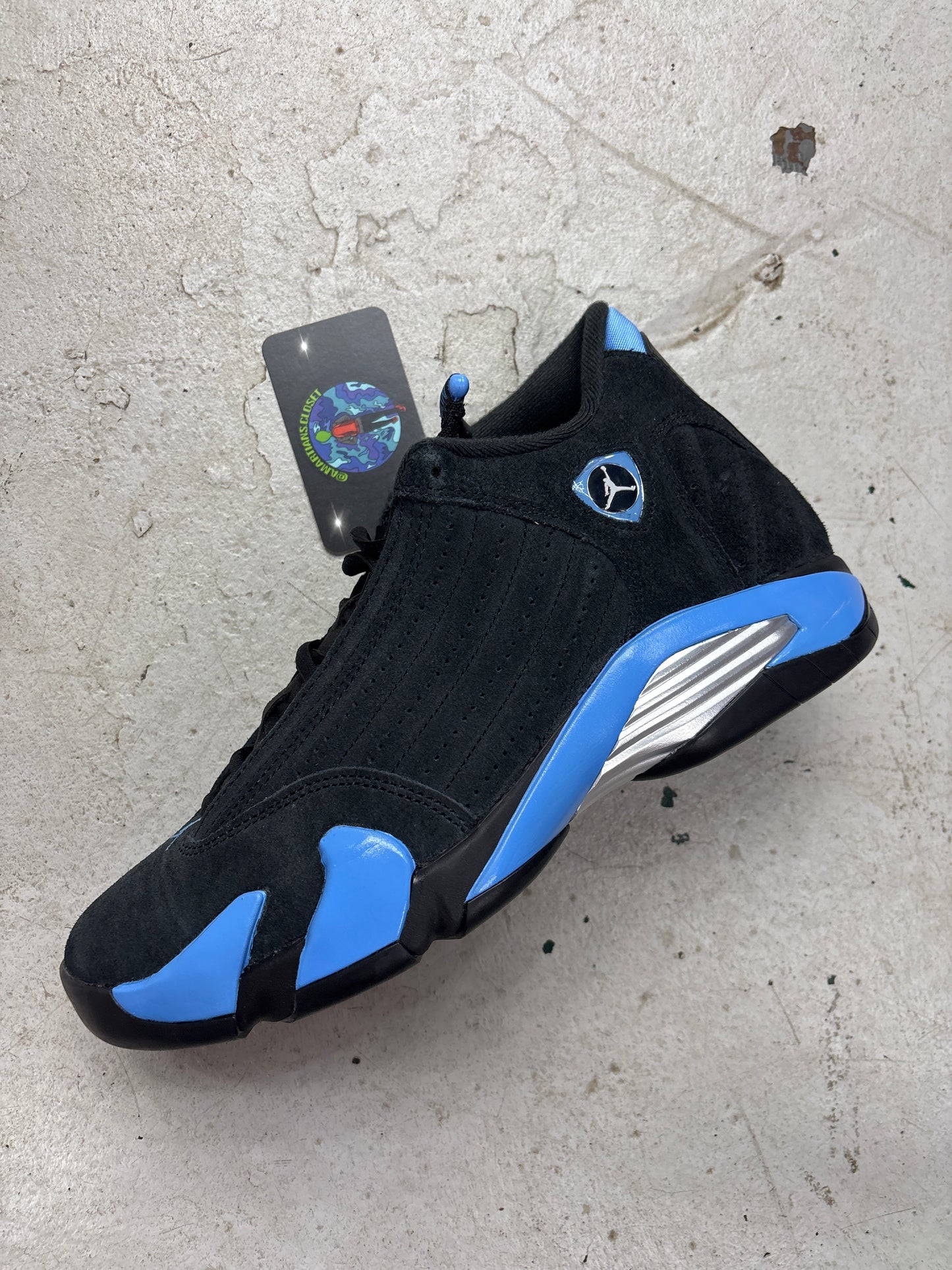 Jordan 14 low university blue size 10 MT