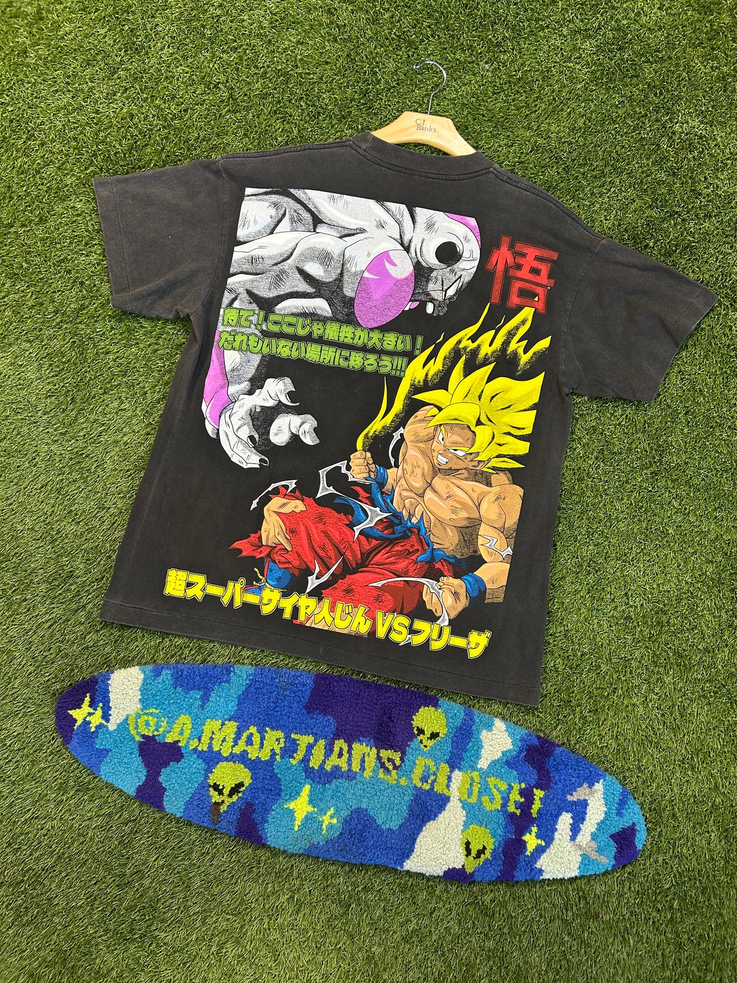 Y2K Bootleg Dragon Ball Z AOP Goku Fights Freeza Tee