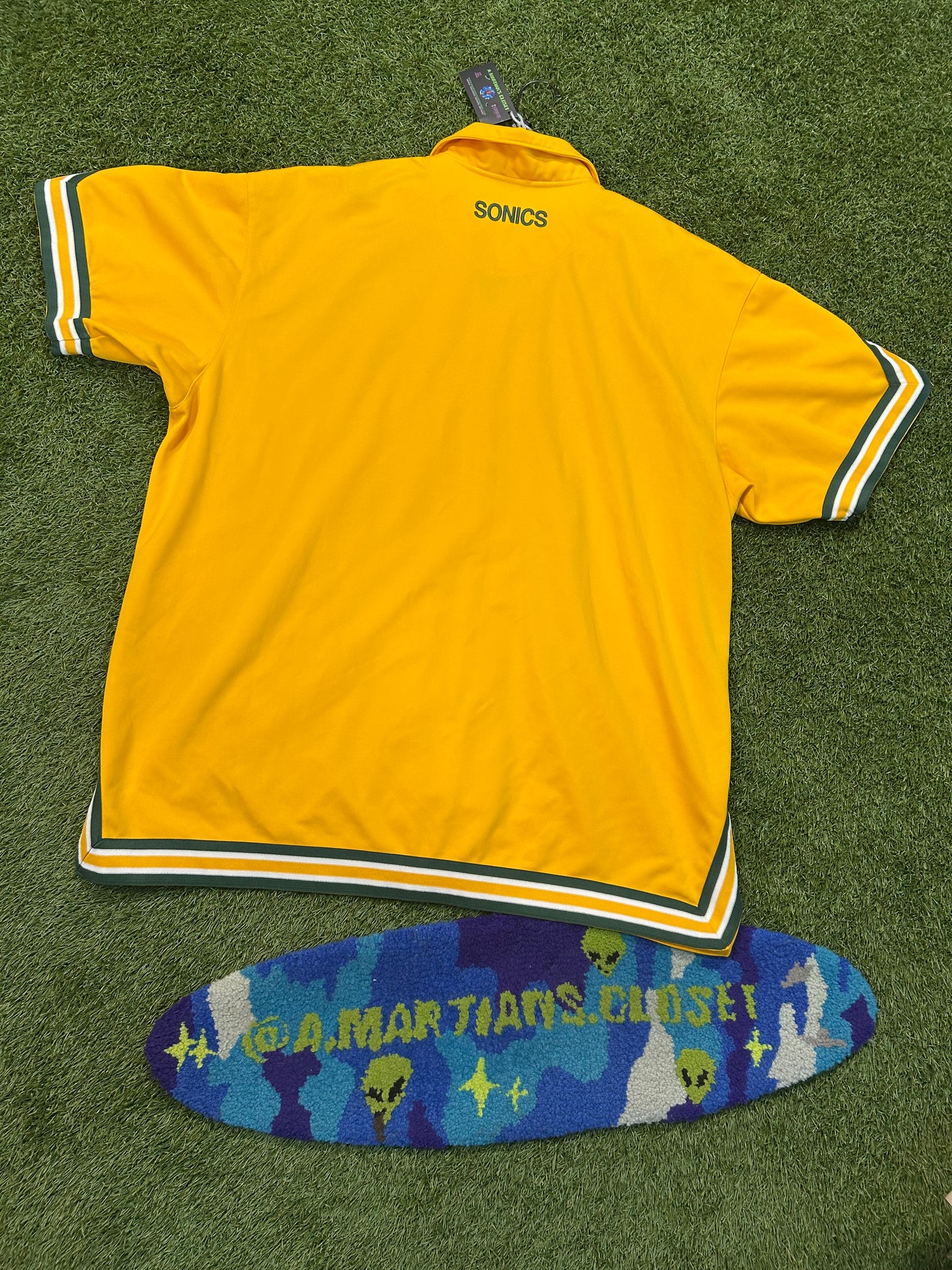Vintage Nike Seattle Sonics Warmup Jacket