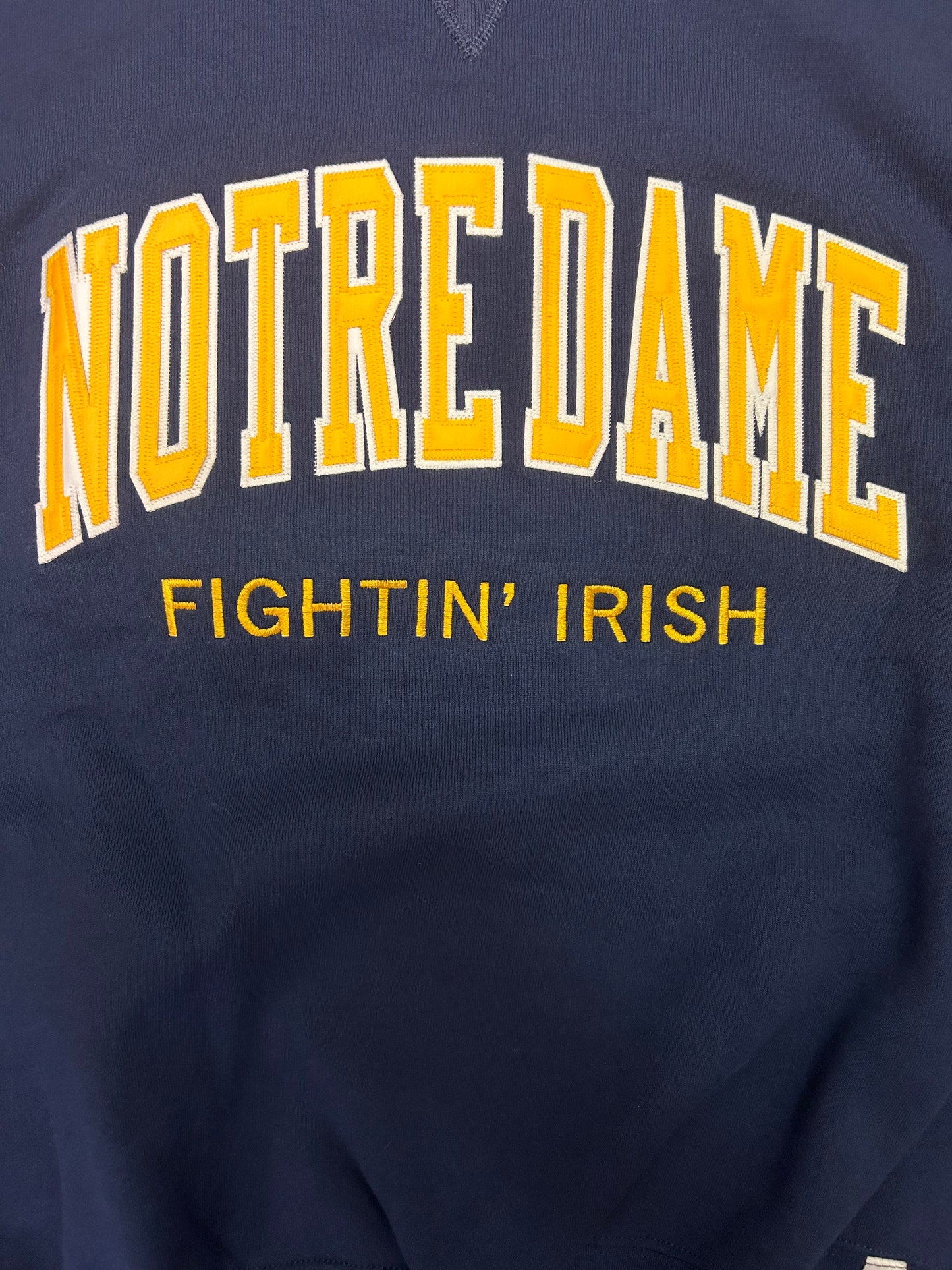 Vintage Notre Dame Fighting Irish Crewneck