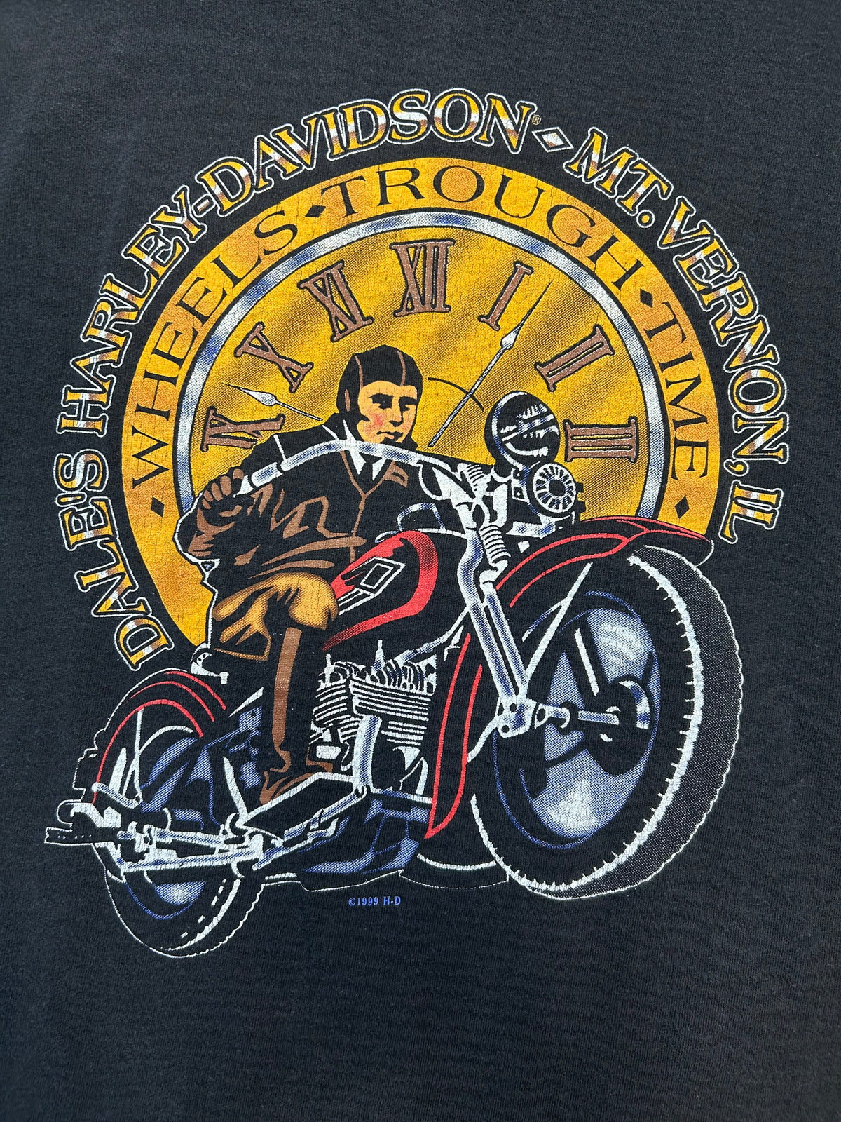 Vintage 1997 Harley Davidson American Classic Reflections CutOff Tee