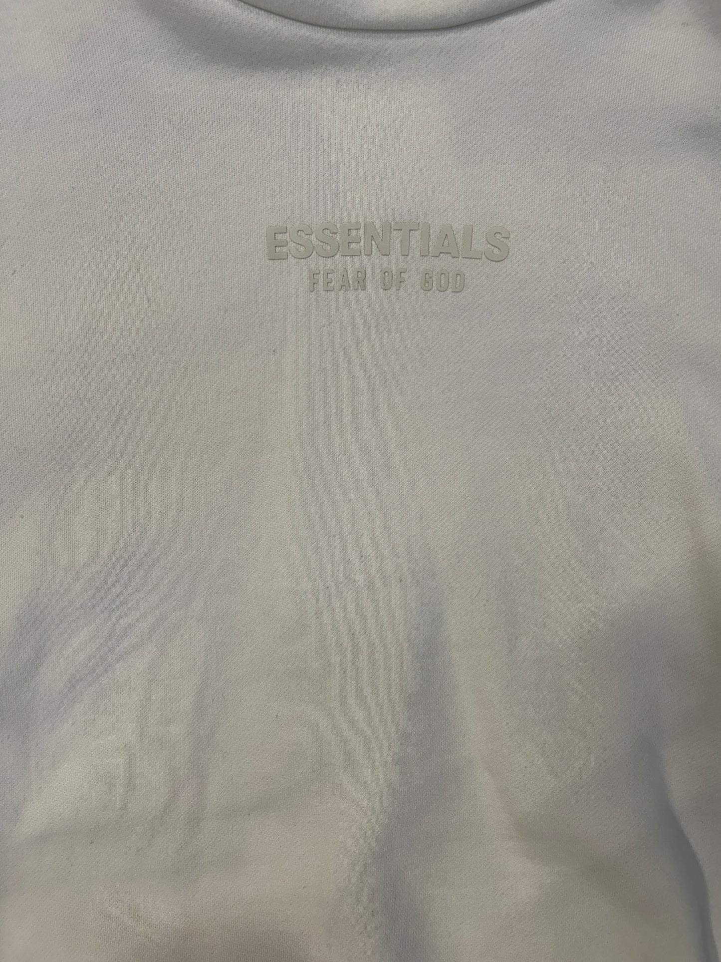 Fear Of God Essentials Light Cream Hoodie