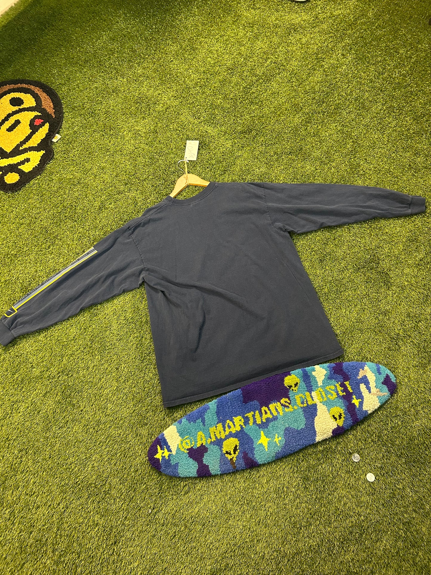 Y2K Nike Long Sleeve Grey Tag