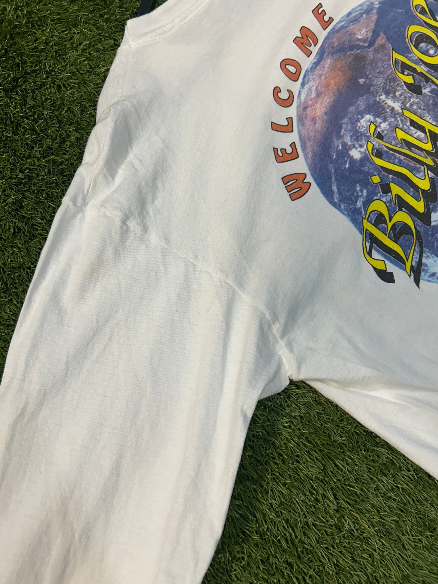 Vintage 1993 Billy Joel River Of Dreams Nassau Coliseum L/Sleeve Tee