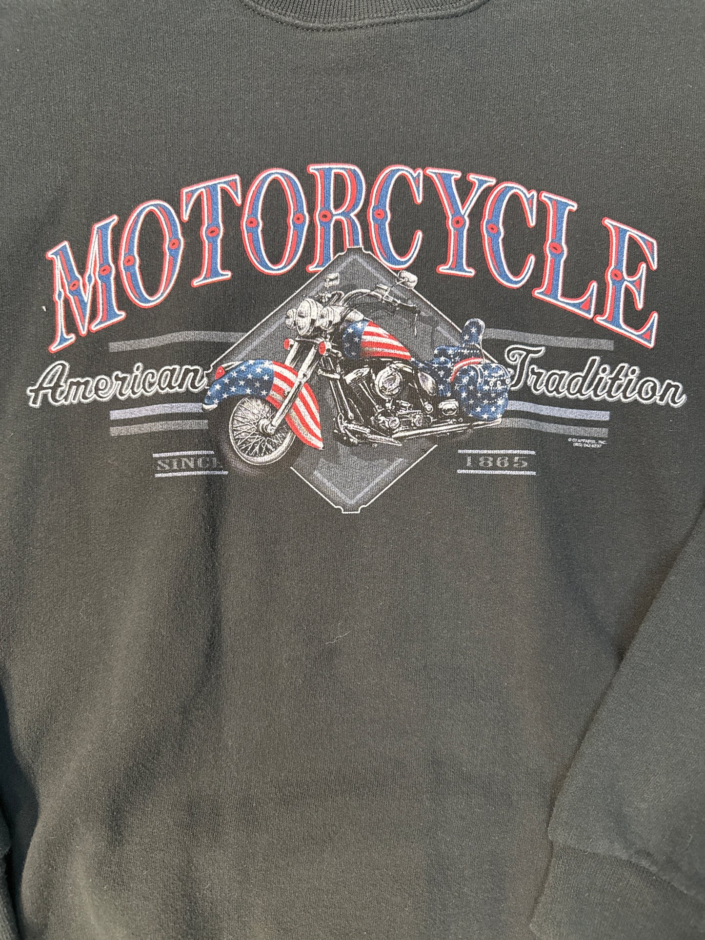 Vintage “Motorcycle” Crewneck