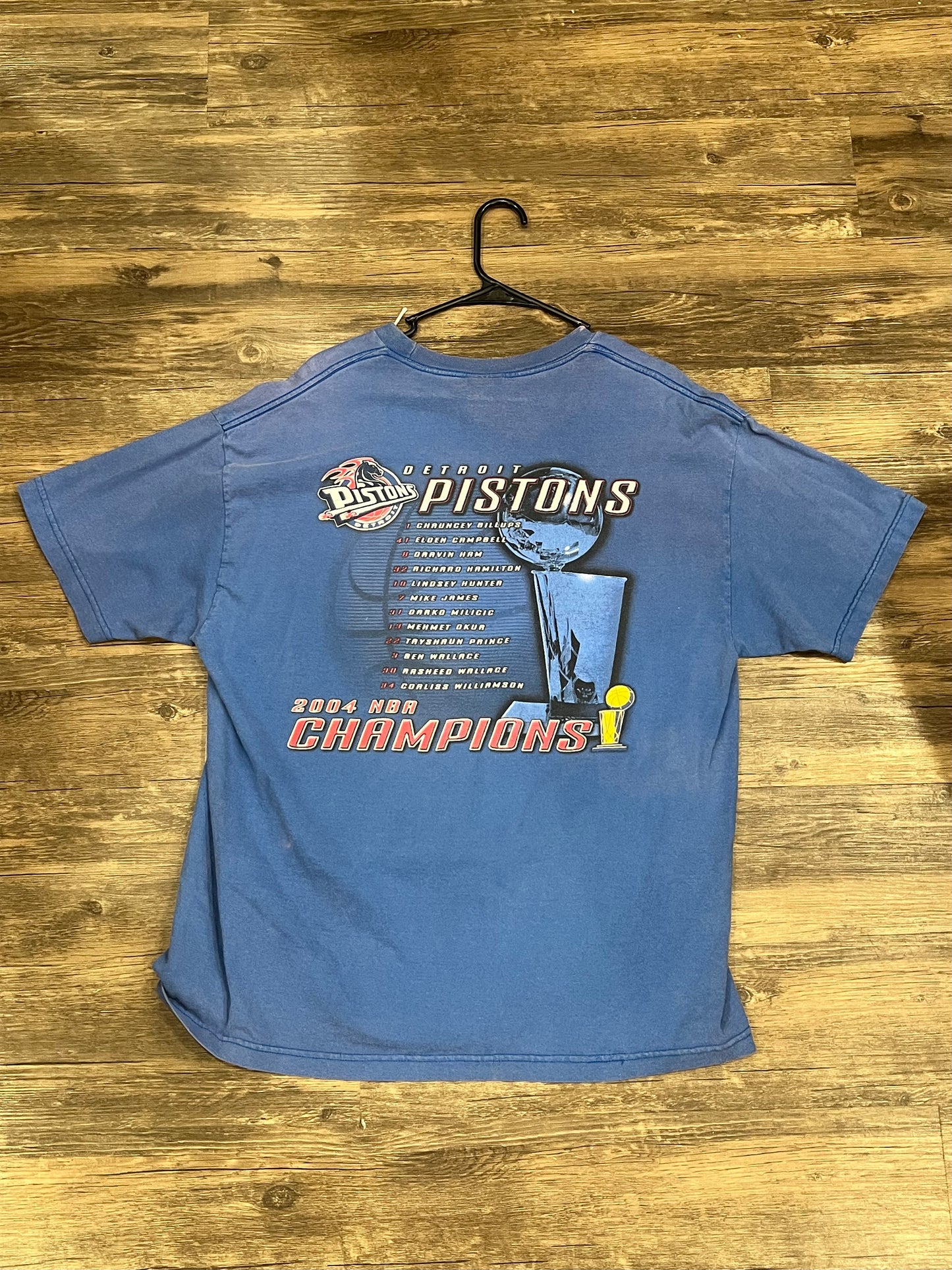 Vintage Detroit Pistons 04’ Championship Tee