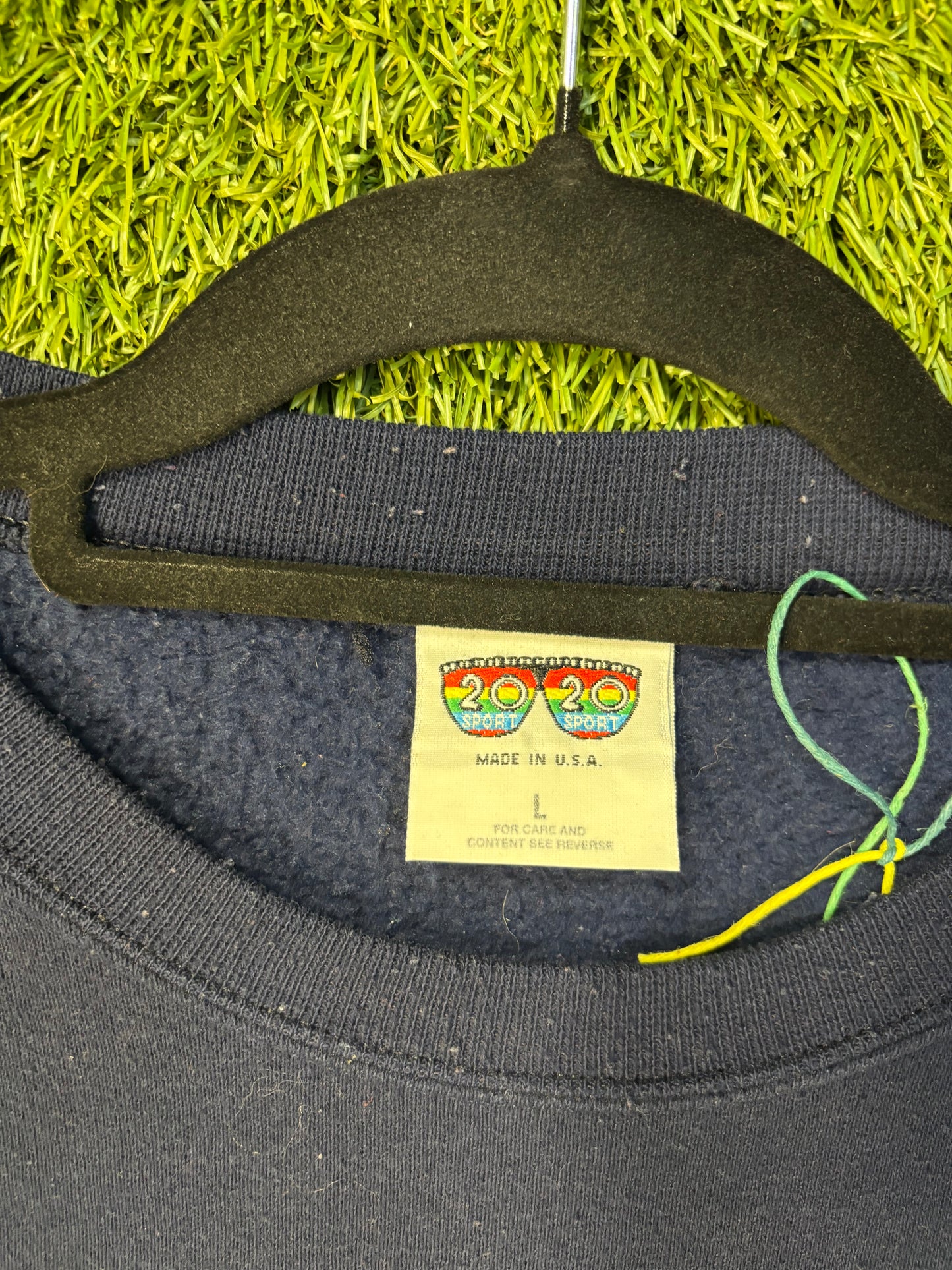 Navy Blue UT Toledo Rockets 20 20 Sports Crewneck Sweater Size Large