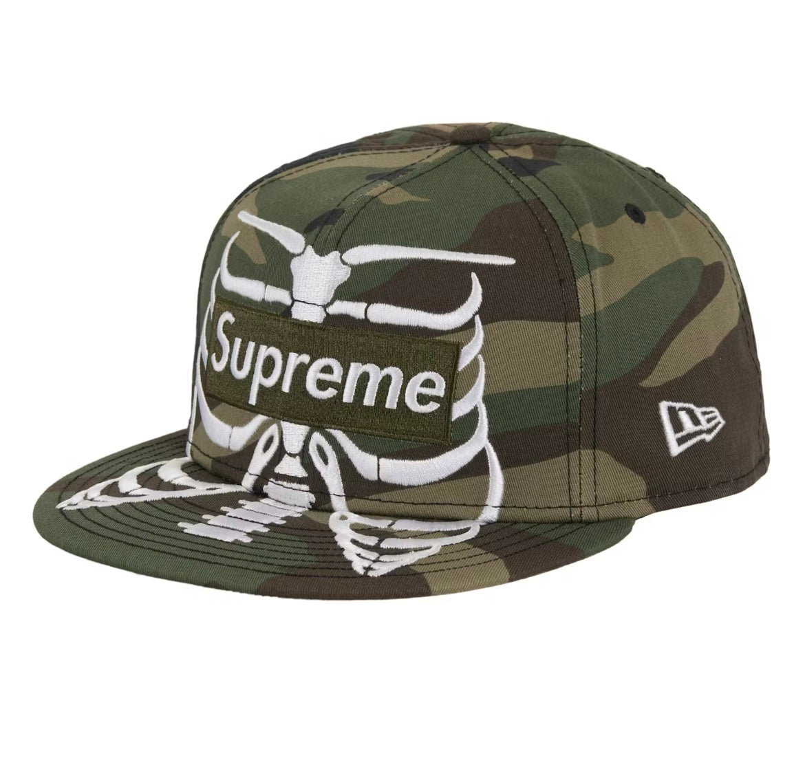 Supreme New Era Bone Hat