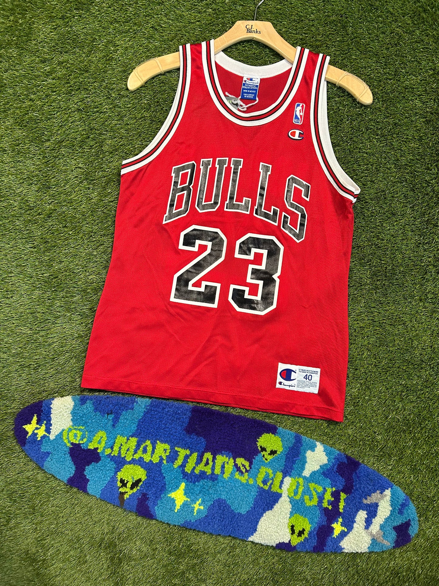 Vintage Champion Chicago Bulls Jordan #23 Jersey