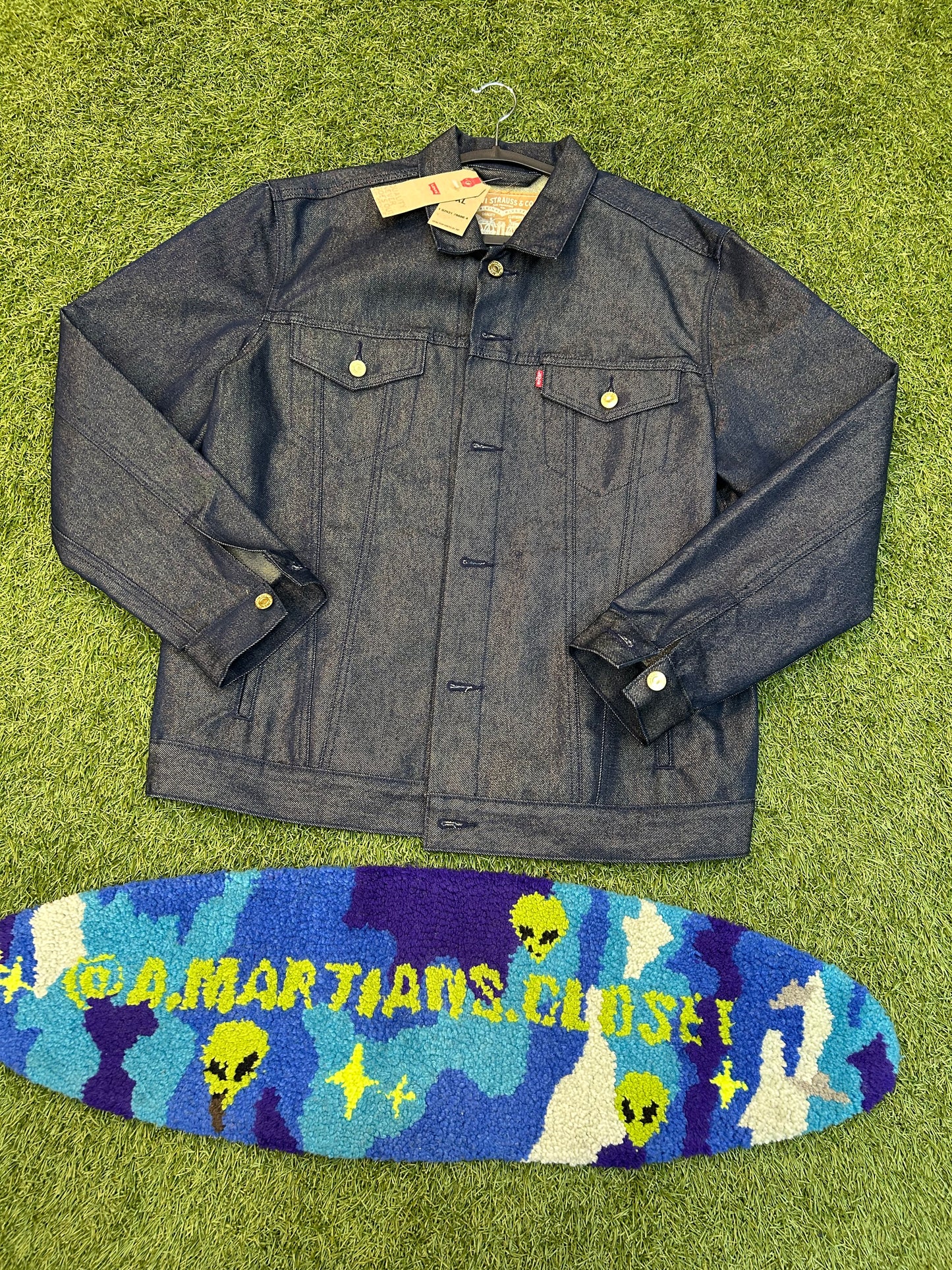 Levi’s Gold Weft Blue Jean Denim Jacket