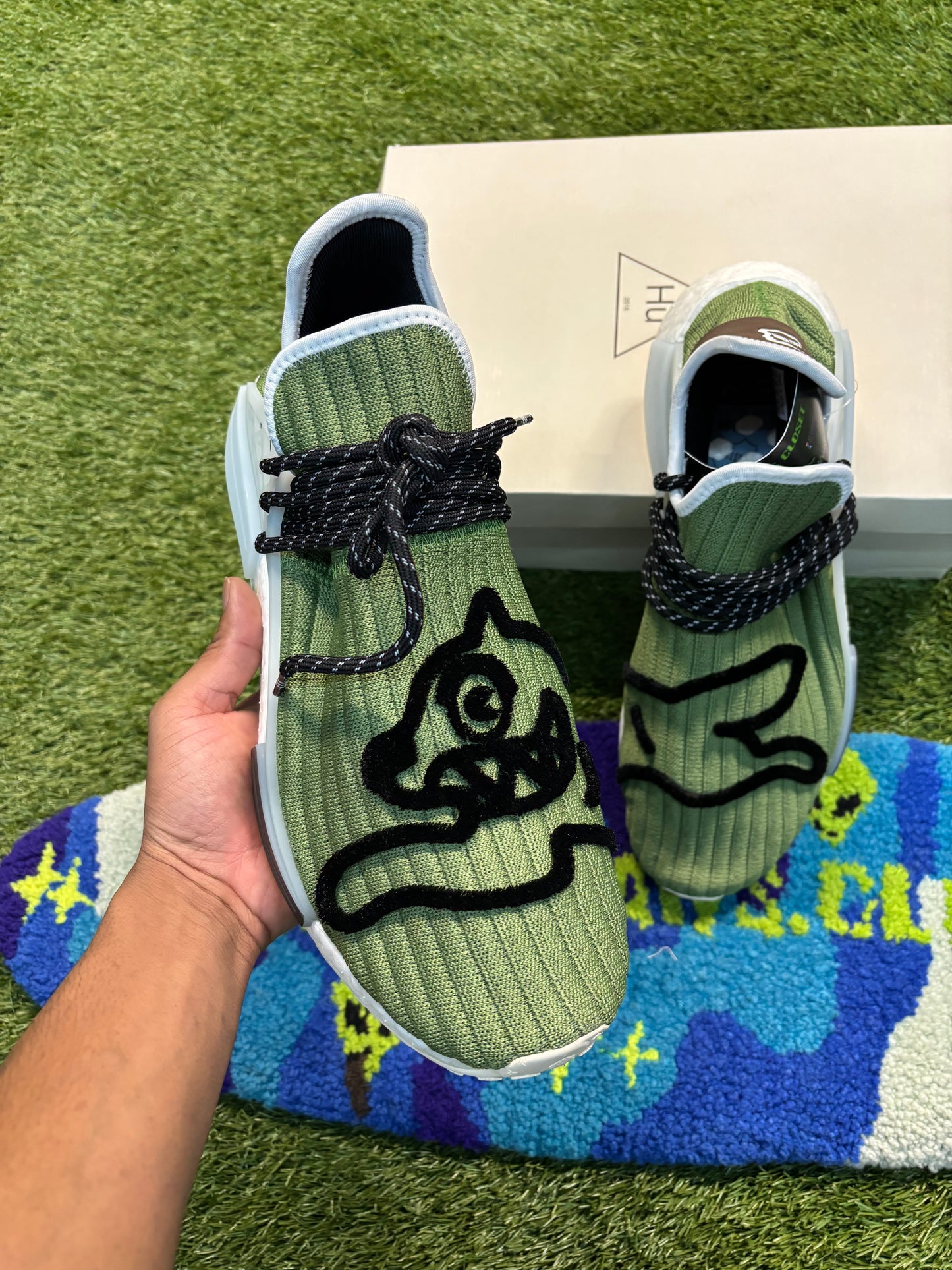 Adidas BBC Ice Cream x Pharrell x NMD Human Race Running Dog