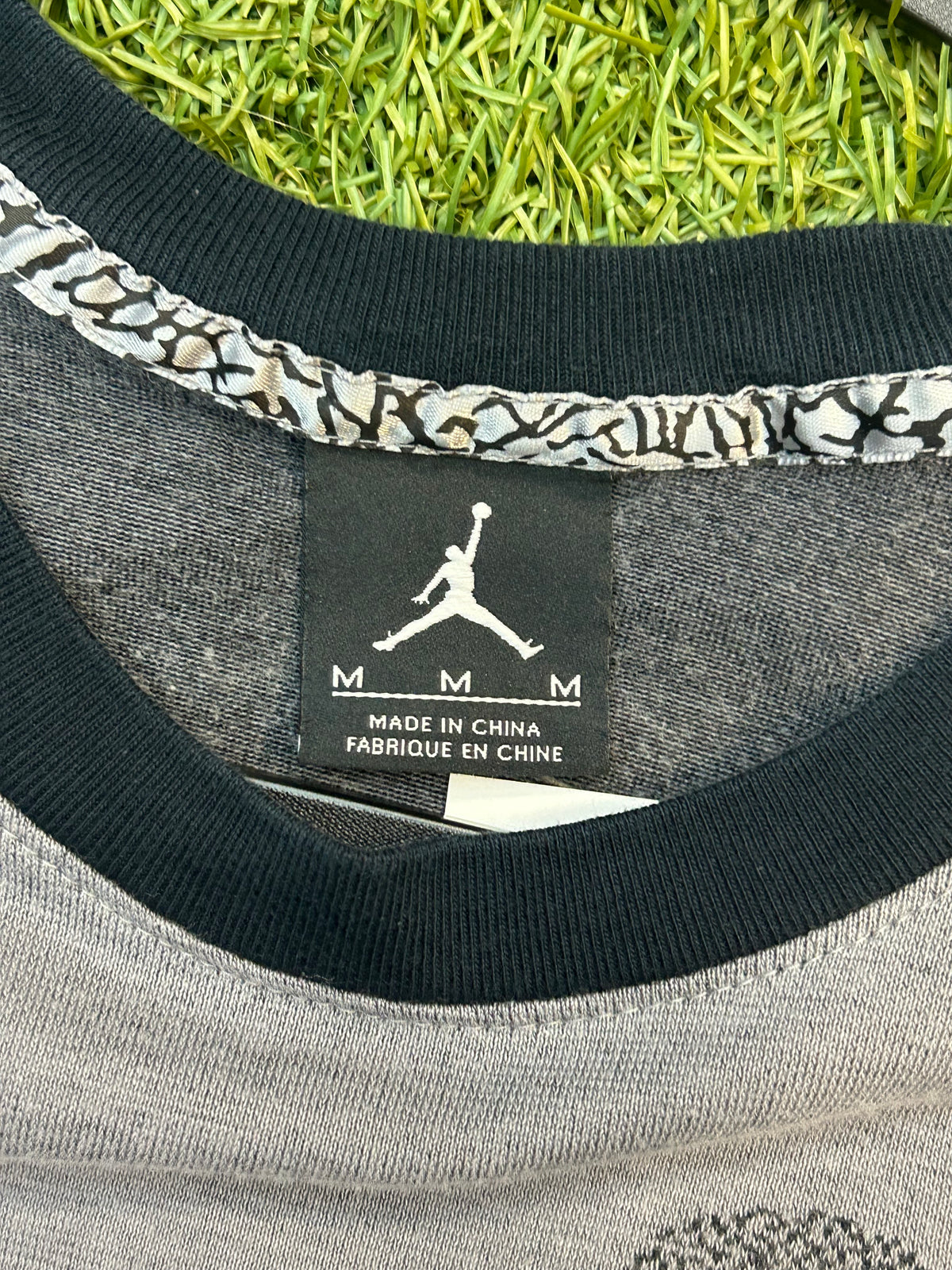 Y2K Jordan Elephant Print Jumpman Logo