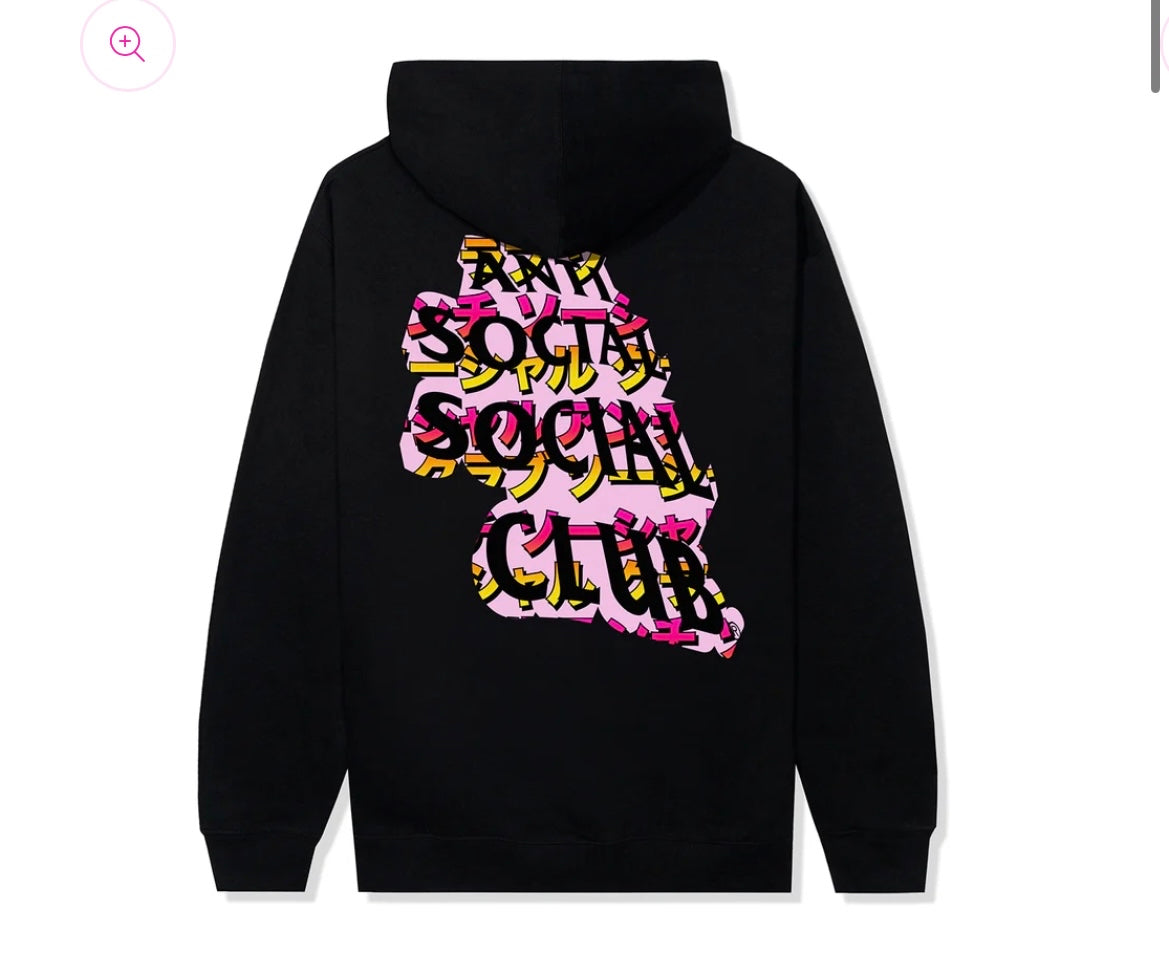 Anti Social Social Club Twisted Quickness Hoodie