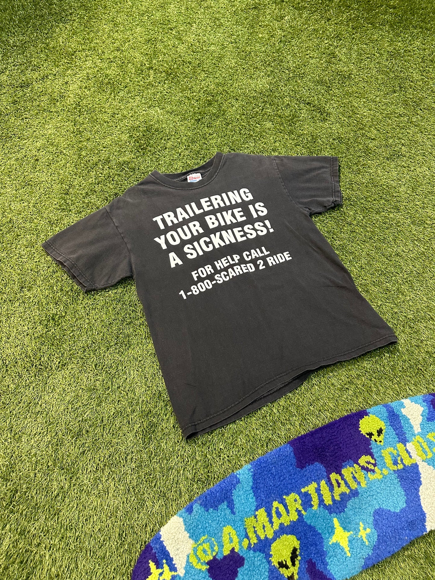 Vintage Harley Davidson Trailering Your Bike is Sickness Tee