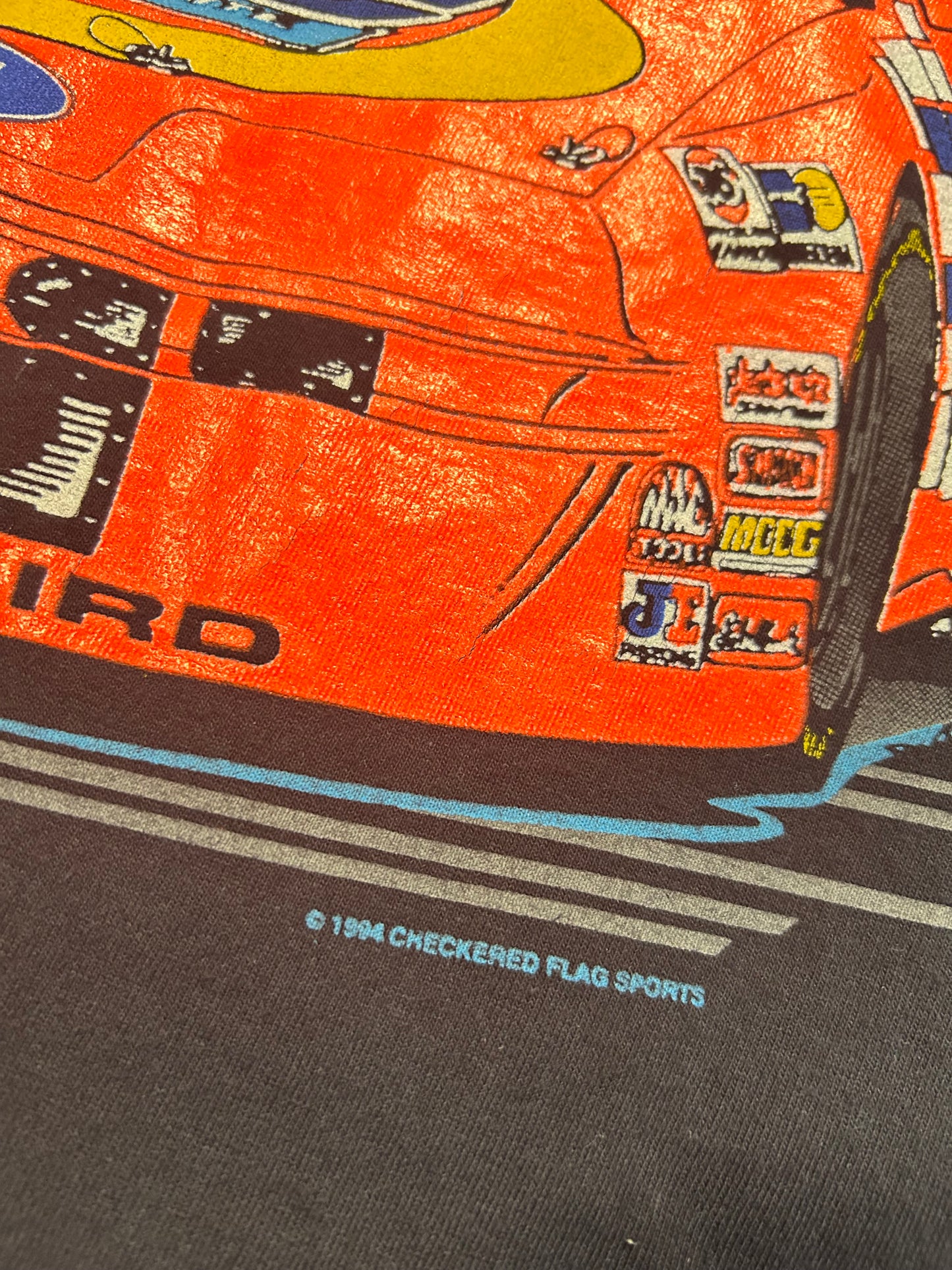 Vintage 1994 Ricky Rudd Tide NASCAR Tee