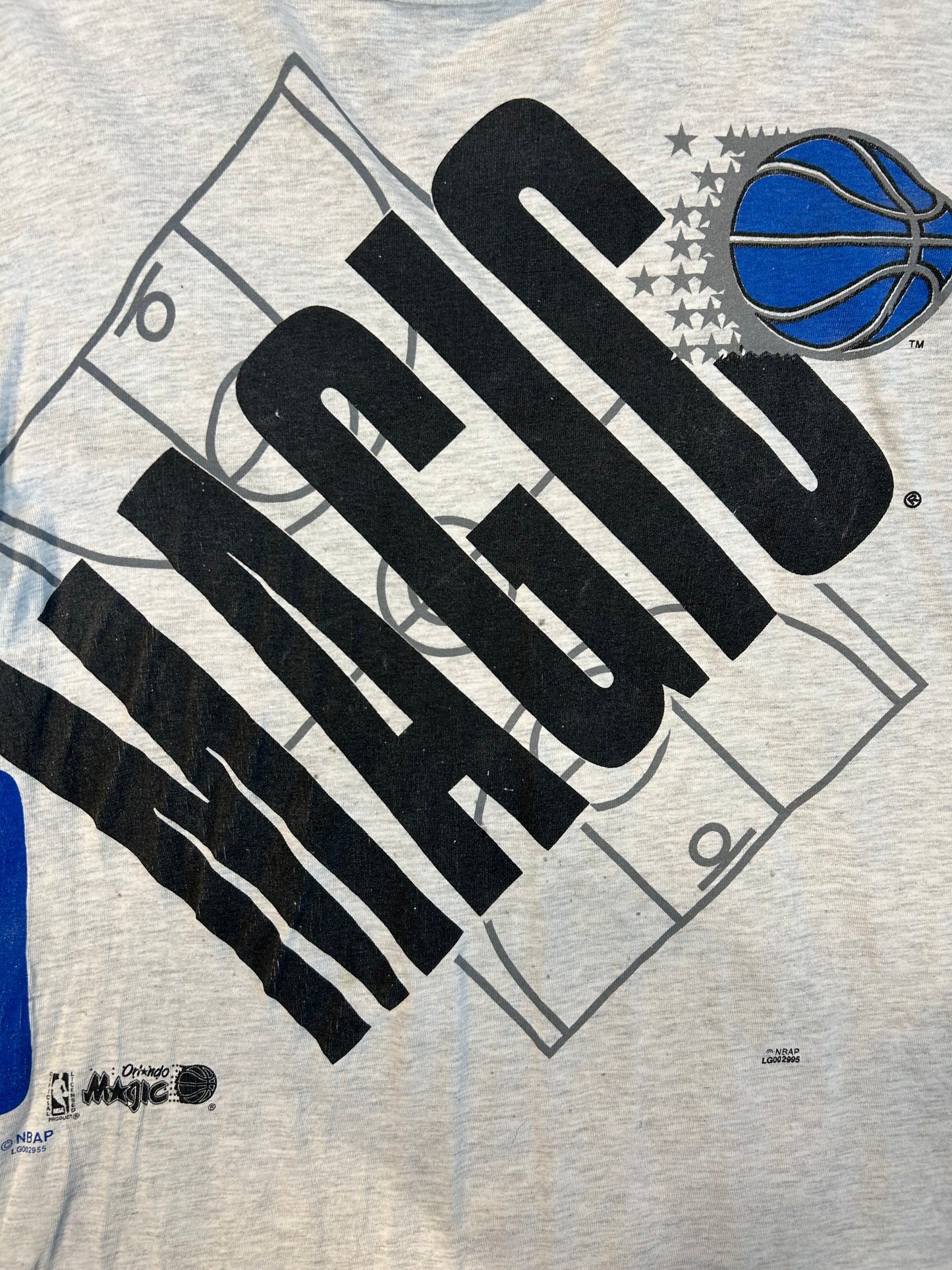 Vintage 90s Orlando Magic NBA Wrap Around Tee