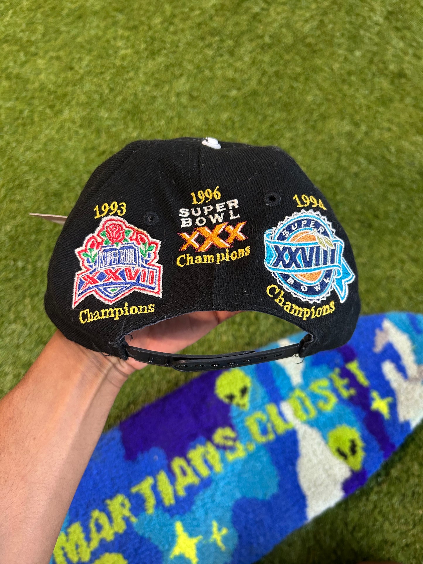 Vintage 1996 Dallas Cowboys Patches Snapback