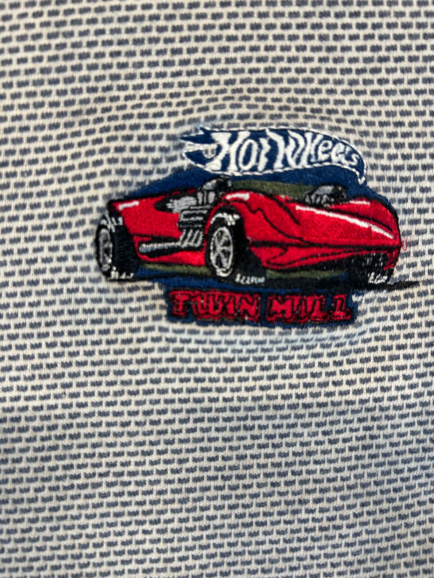 Vintage Hot Wheels Embroidered Twin Mill Car Tee