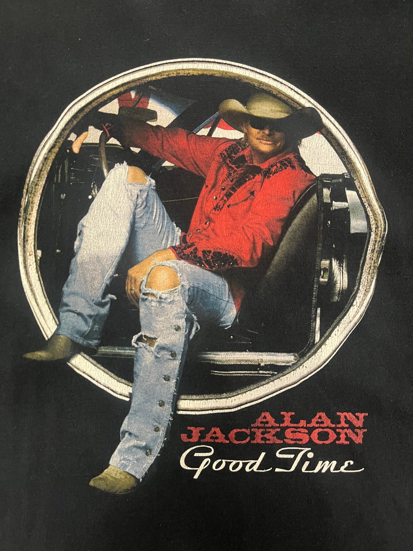 Vintage 2009 Alan Jackson Good Times Tour Tee