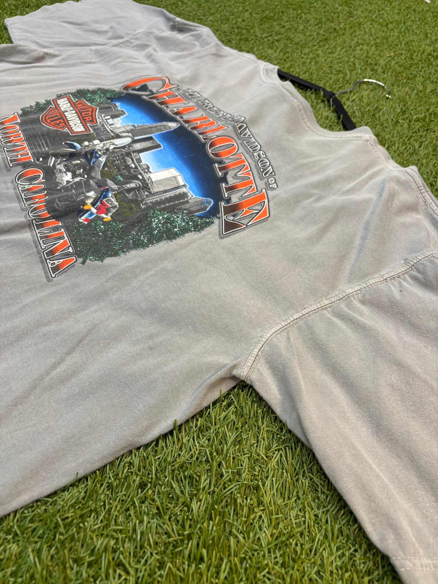 Vintage Harley Davidson Tee Eagle Graphic