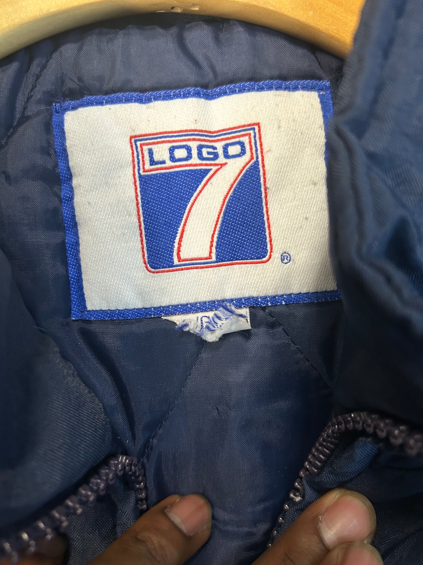Vintage 90s Michigan Wolverines Logo7 Coat