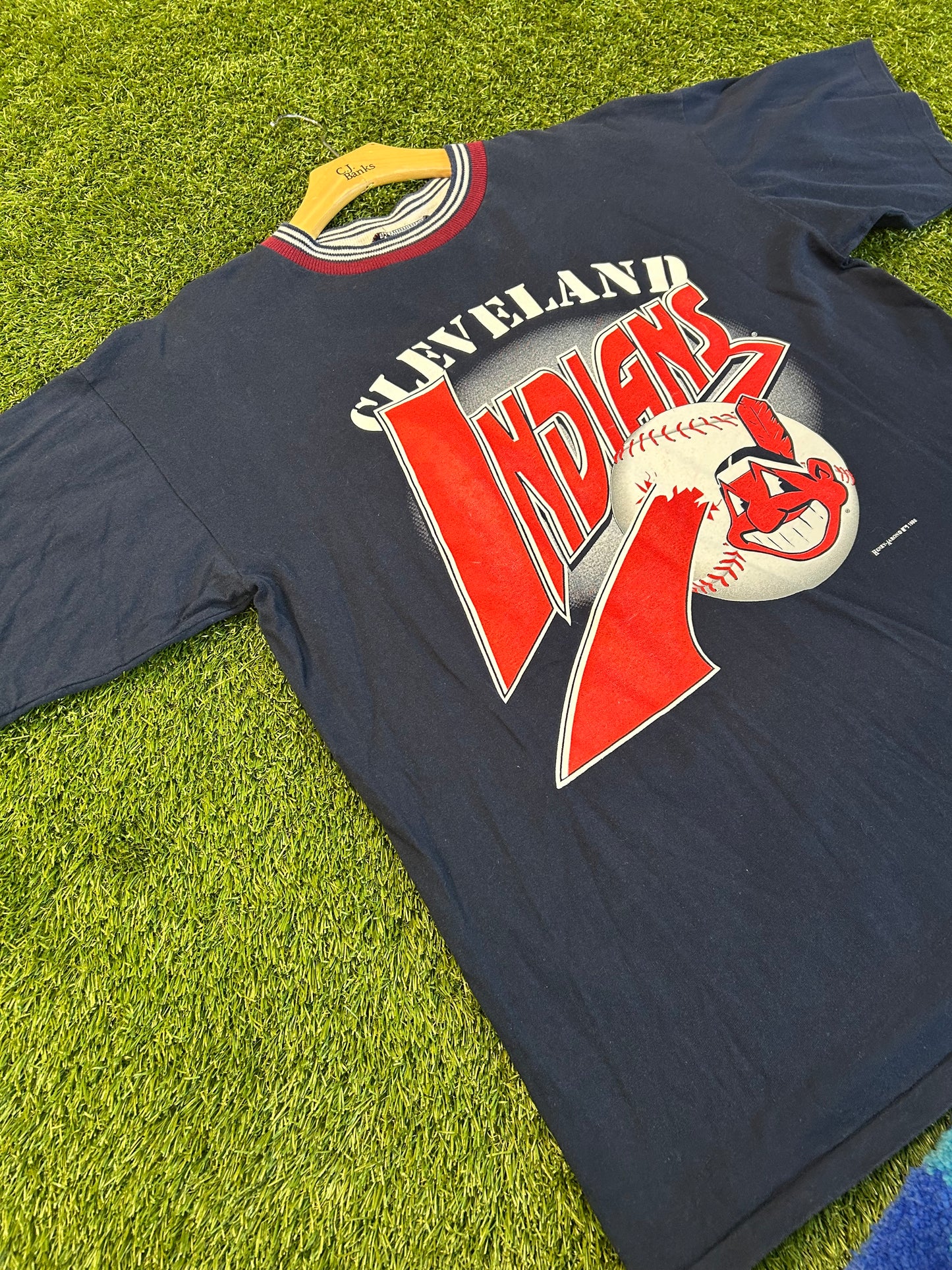 Vintage 1996 Cleveland Indians Big Logo Tee