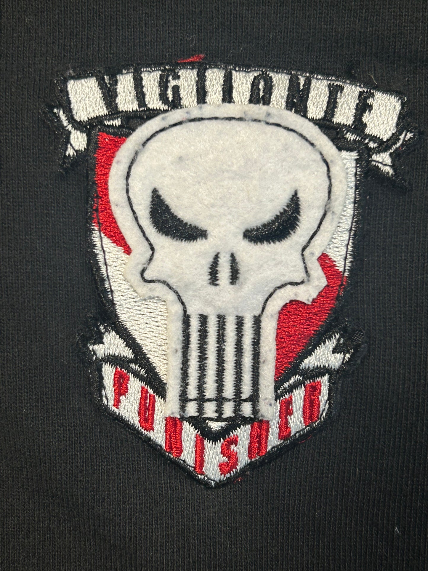 Rare Vintage Marvel X Johnny Blaze Punisher Tee