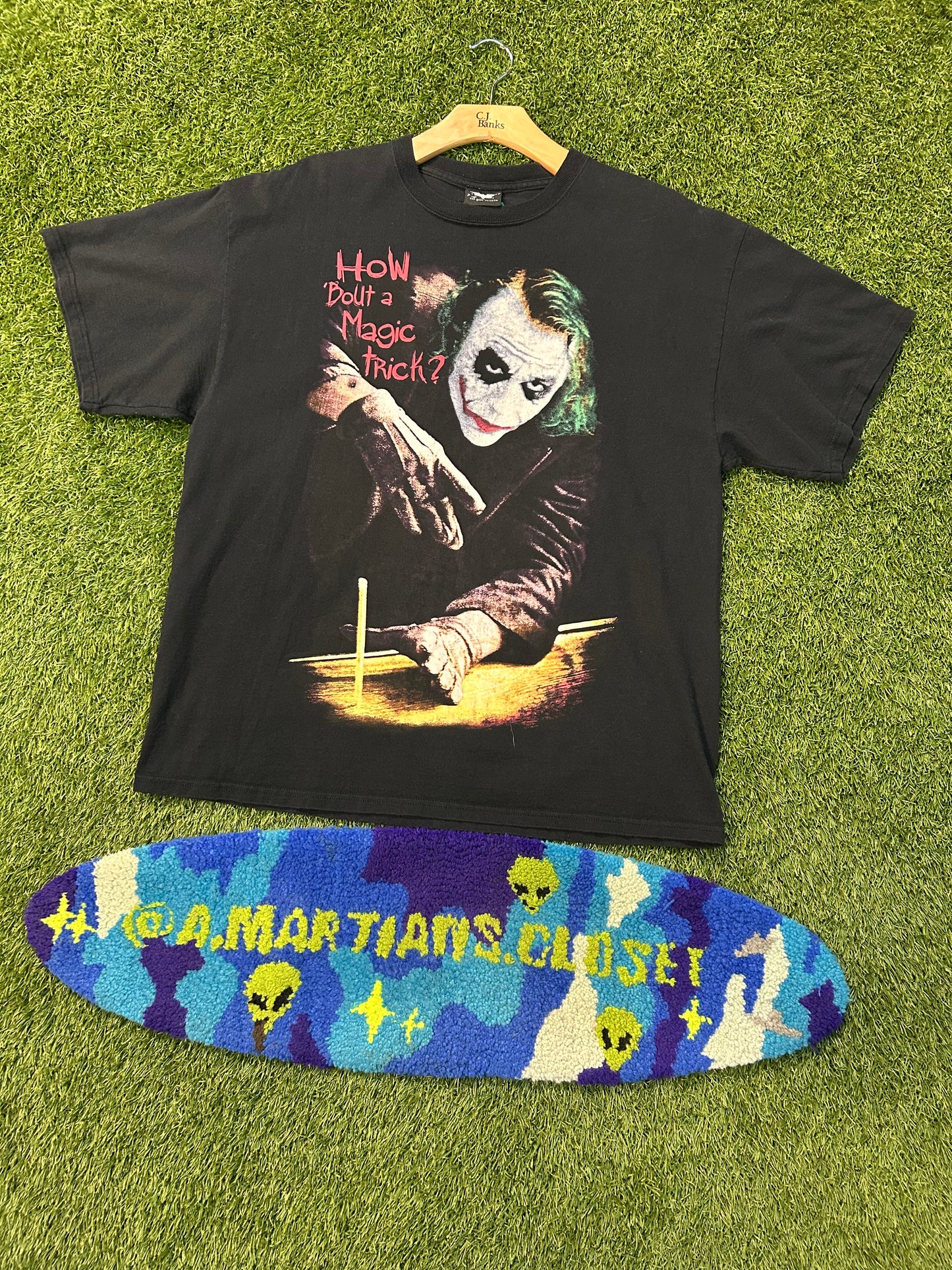Y2K The Dark Night Movie / Heath Ledger Joker How ‘Bout a Magic Trick Tee