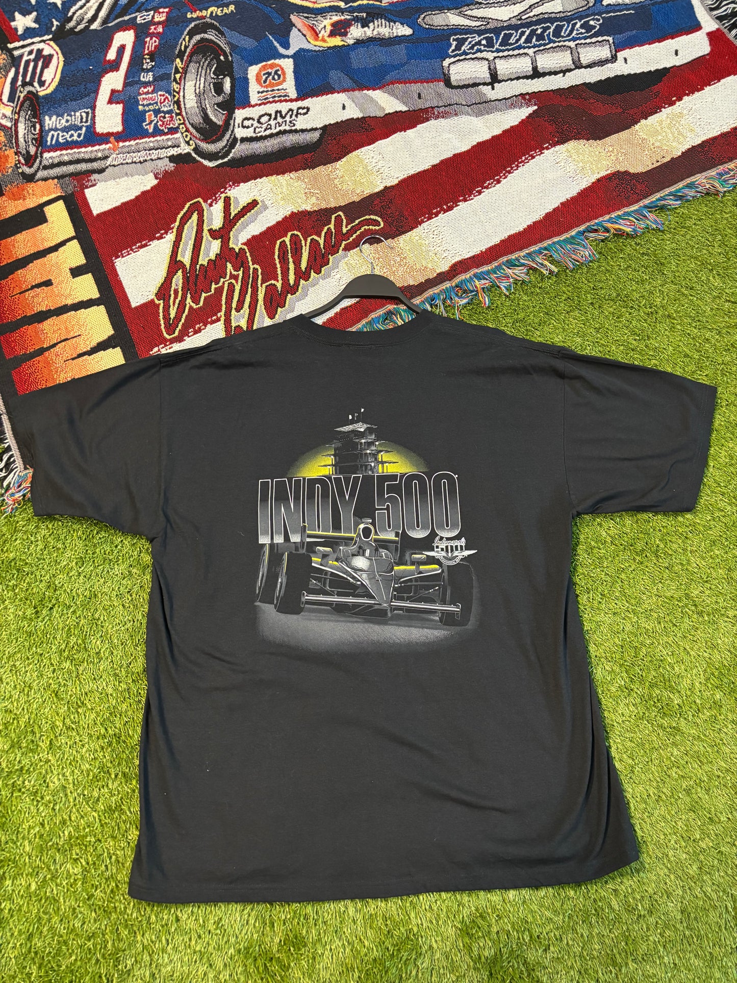 Dead stock 2009 Indy 500 racing T-Shirt Size 2XL Brickyard Authentics tag