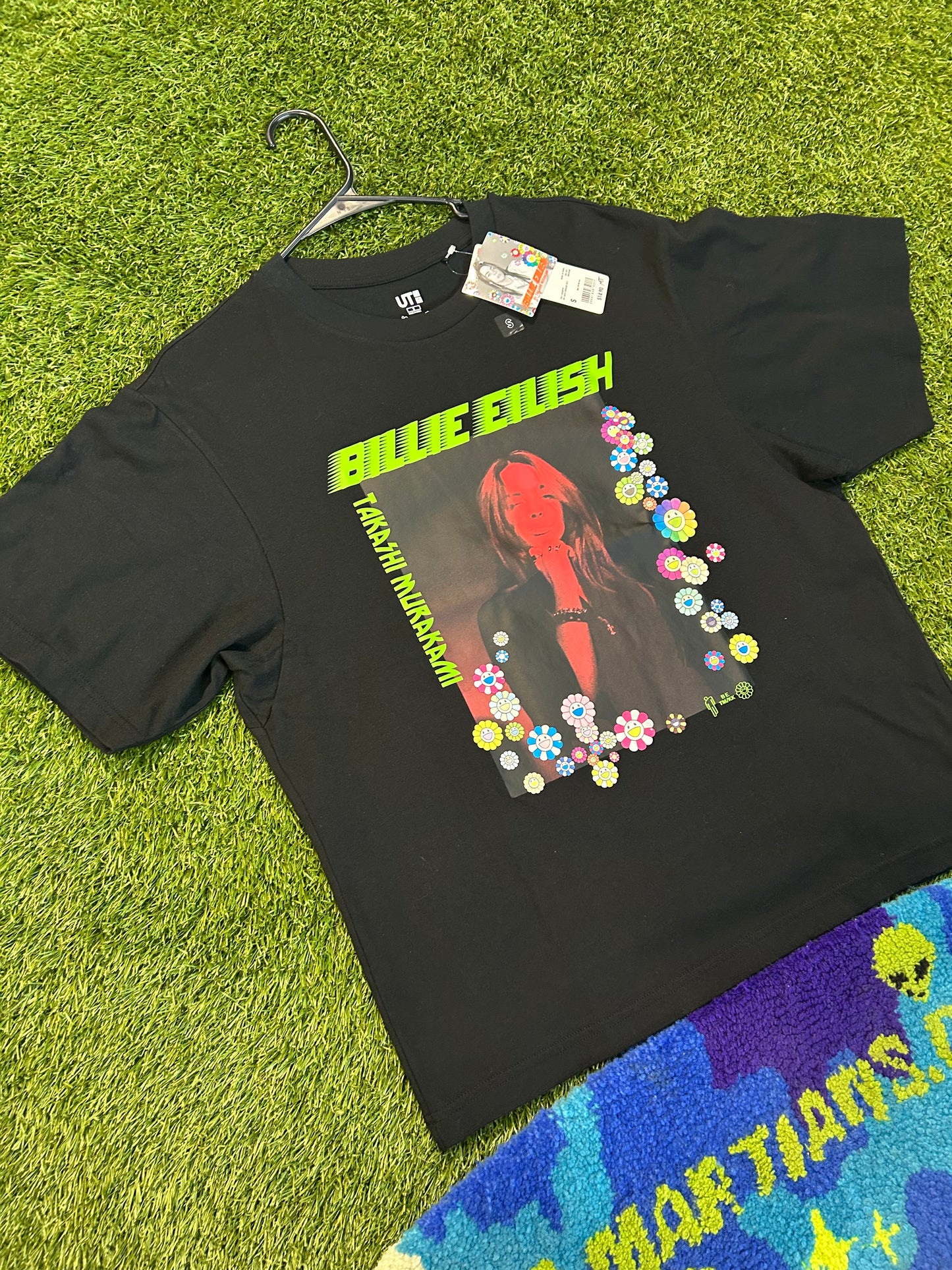 Billie Eillish X Uniqlo Black Tee