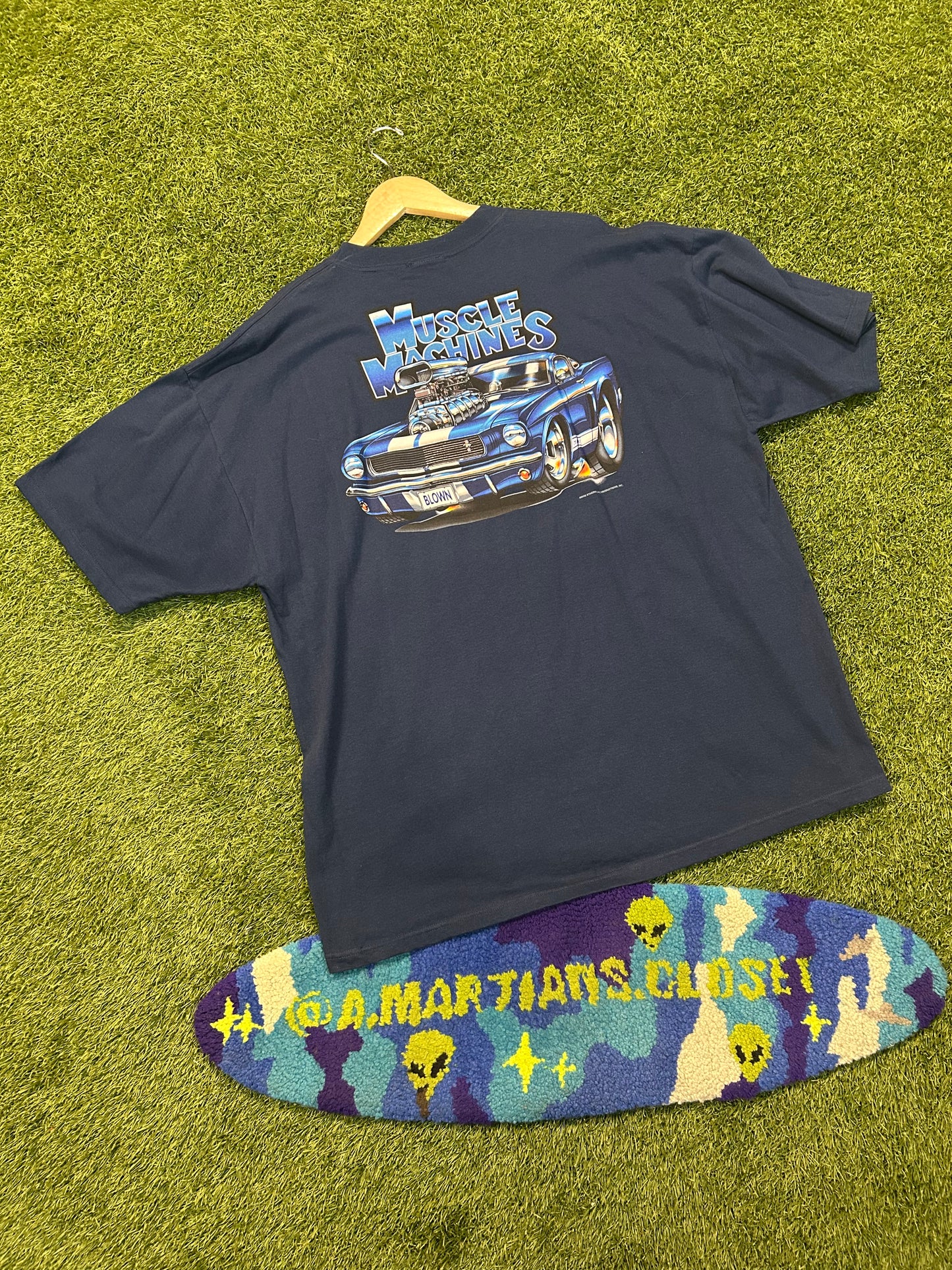 Vintage Muscle Machines Blue Mustang Tee