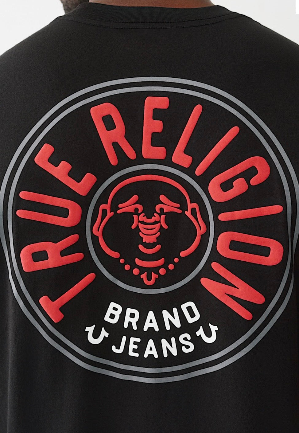 True Religion Buddha Coin Tee