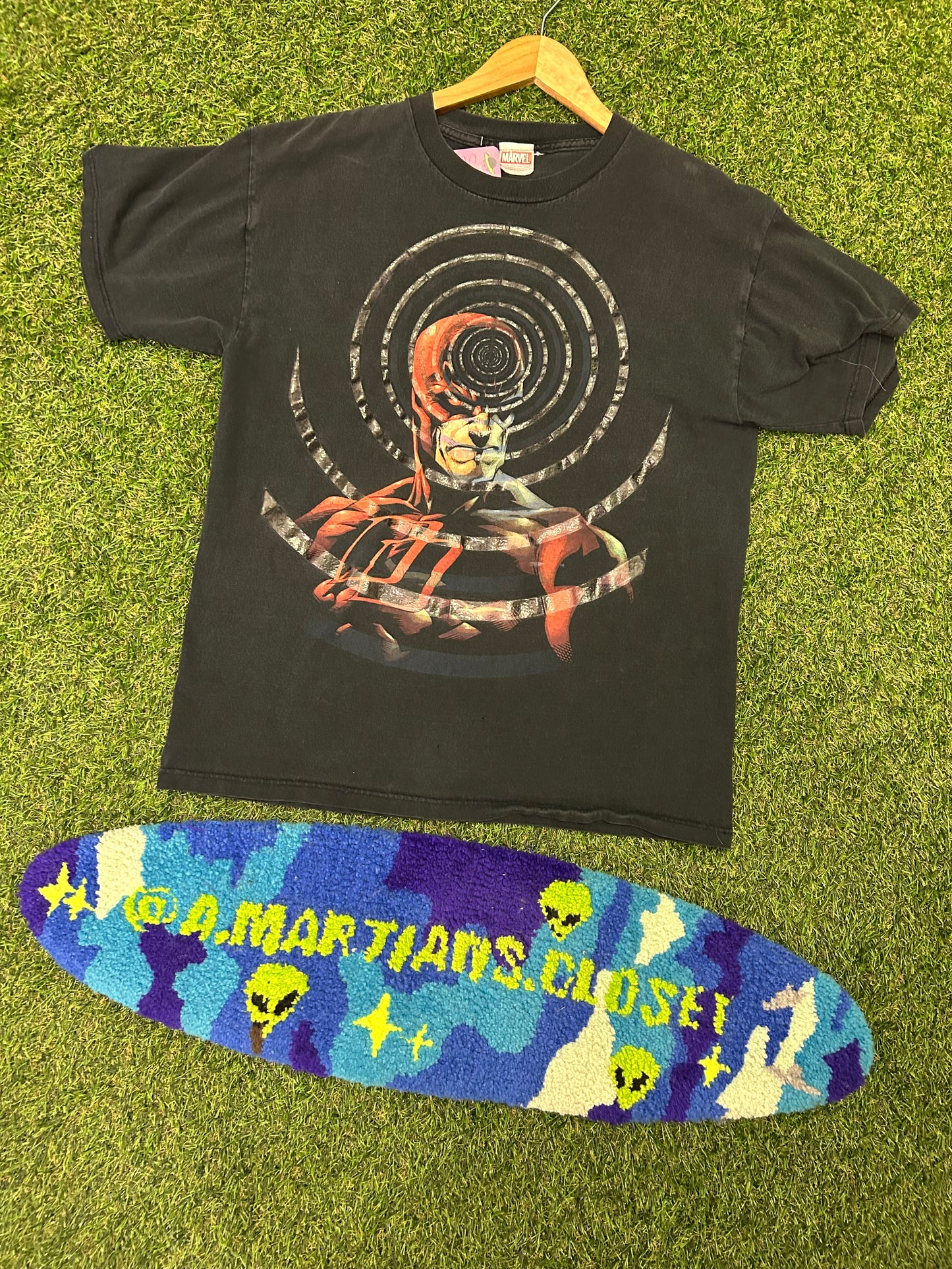 Rare Vintage Marvels Daredevil Action Bullseye Tee