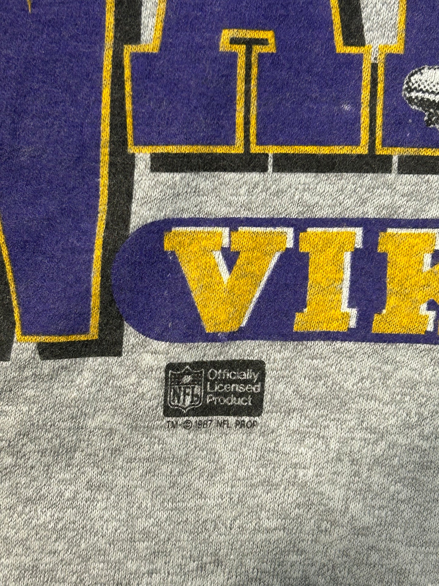 Vintage 1987 Minnesota Vikings Herschel Walker #34 Tee