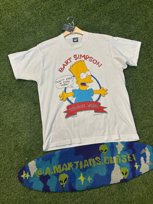 Vintage 1989 Bart Simpson Radical Dude Tee