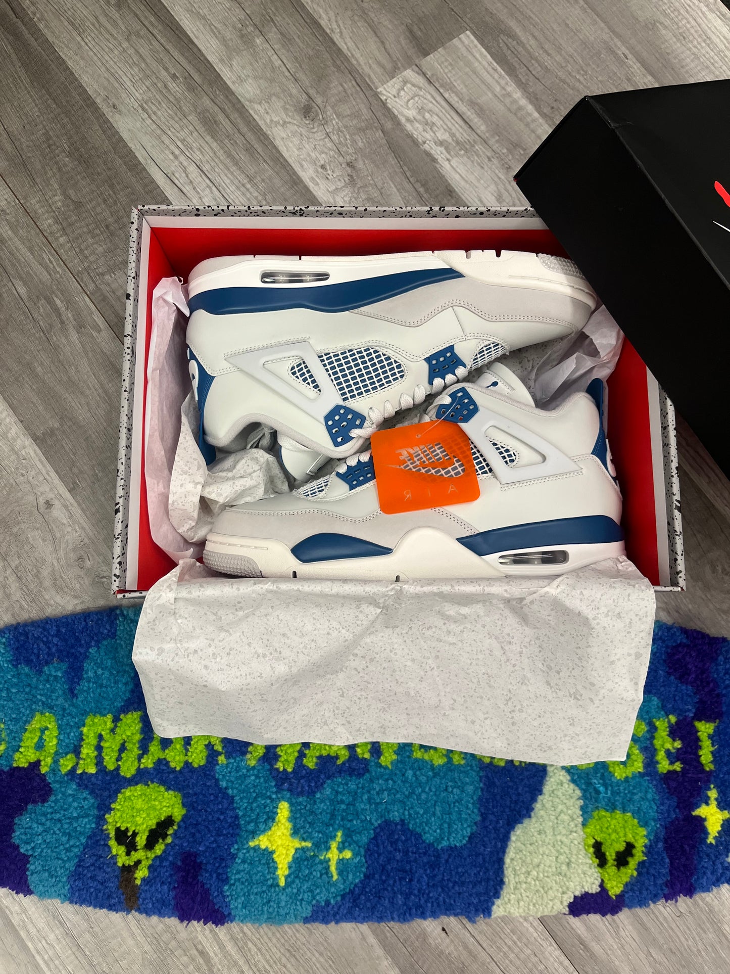 Jordan 4s Military Blue