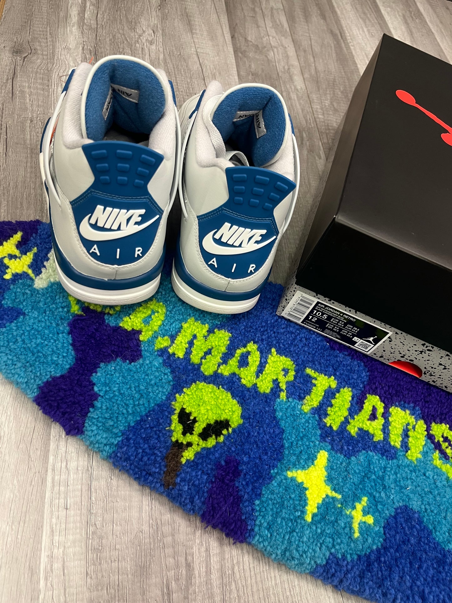 Jordan 4s Military Blue