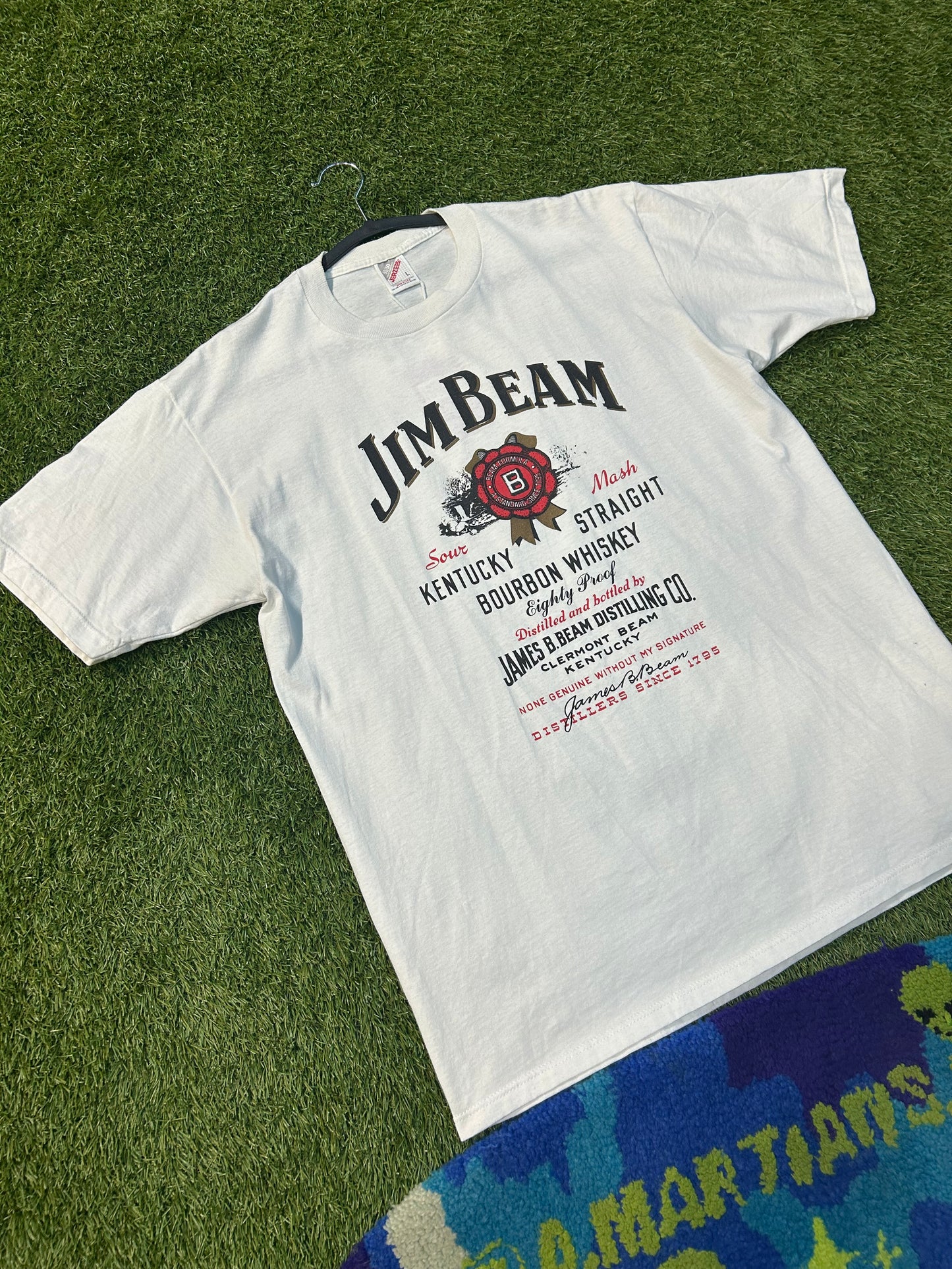 Vintage 90s Jim Bean Bourbon Whiskey Tee