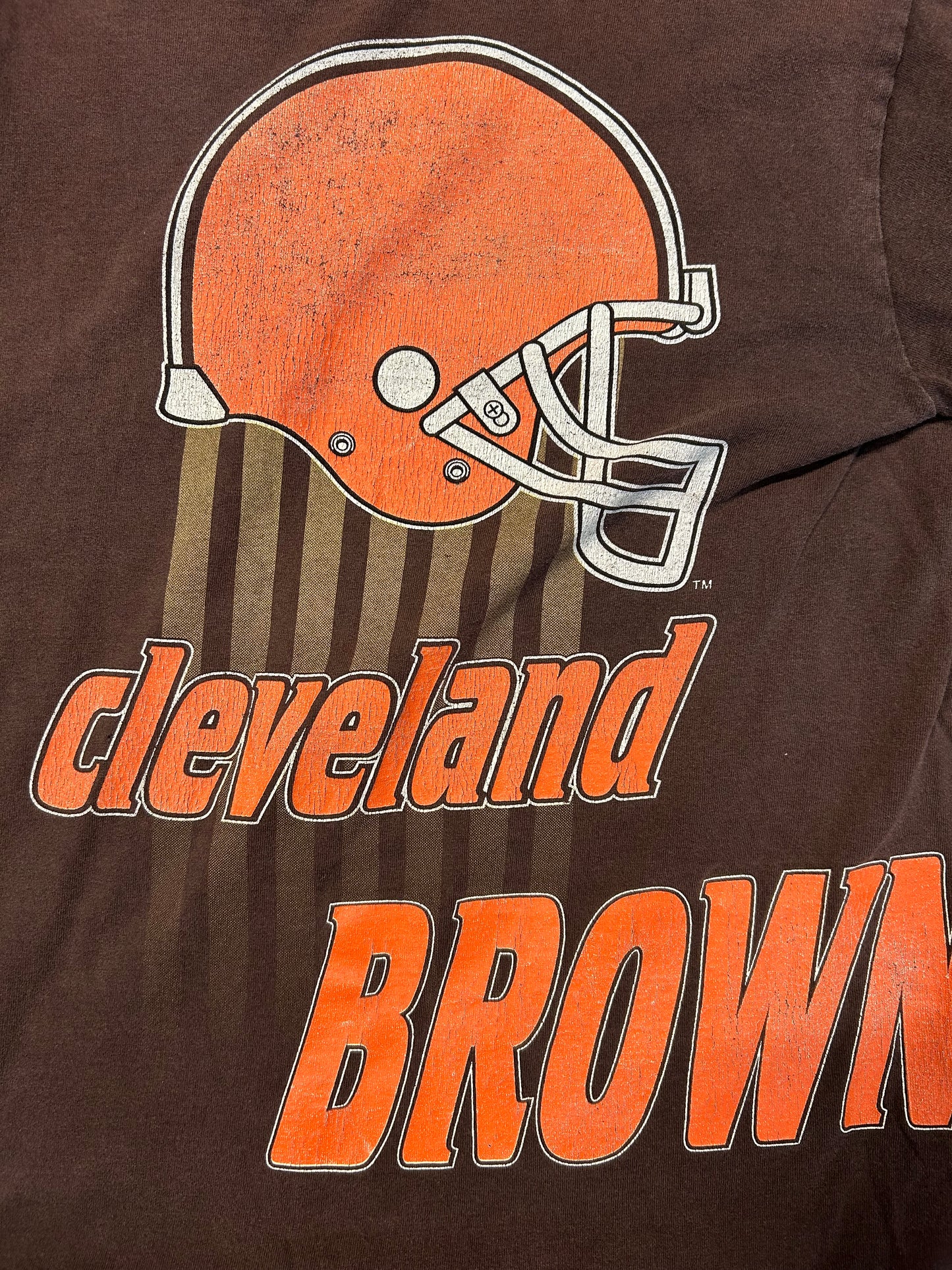 Vintage 1995 Logo7 Cleveland Browns Helmet Tee
