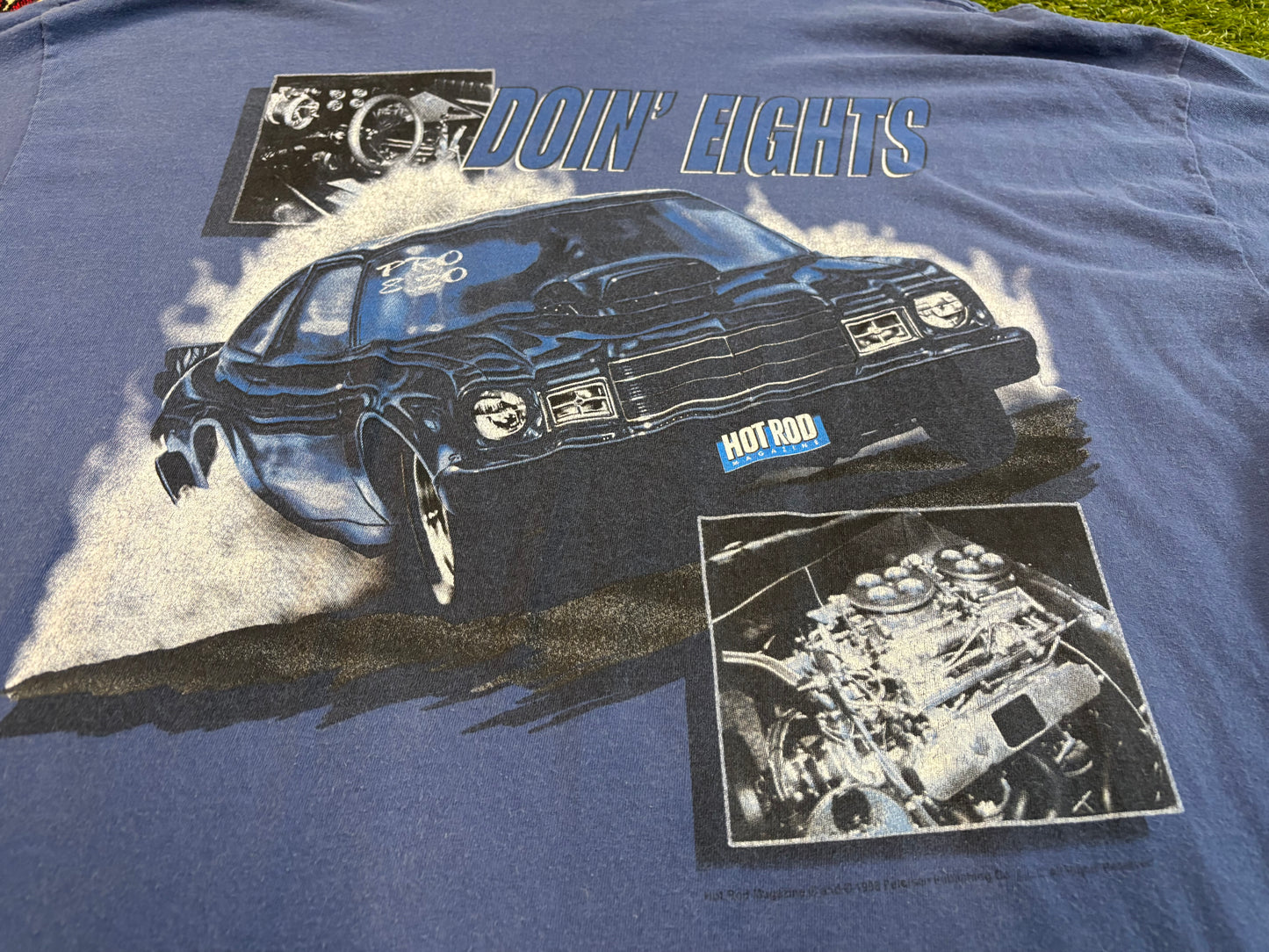 1998 Hot Rod Magazine Drag Racing Series T-shirt Size XL