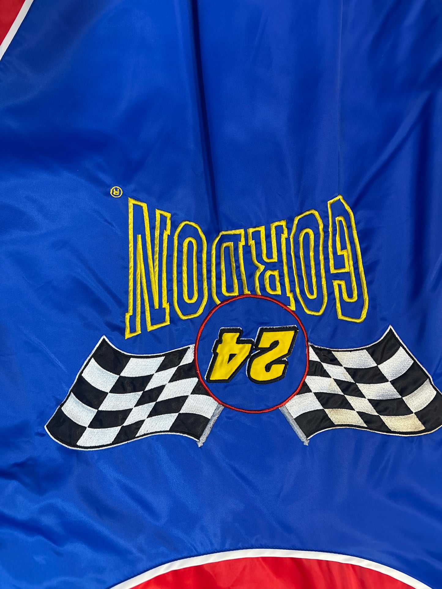 Vintage 90s Nutmeg Jeff Gordan #24 Race Jacket