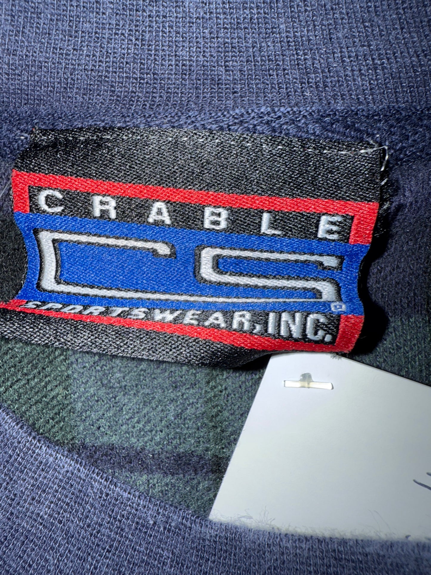 Vintage Plaid Cleveland Indians Crewneck