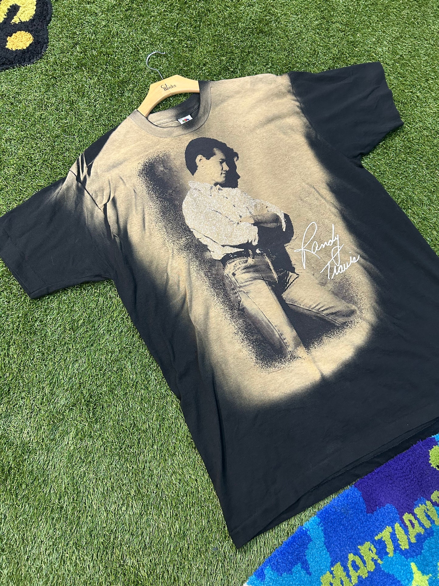 Vintage 1991 Randy Travis Country Front Hit Only Tee