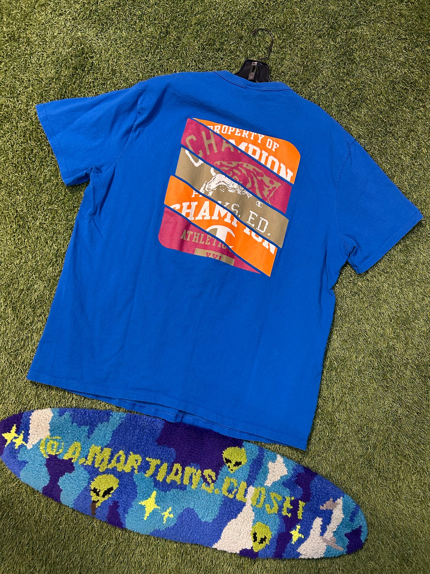 Y2K Champion Blue Mix With Multi Colors