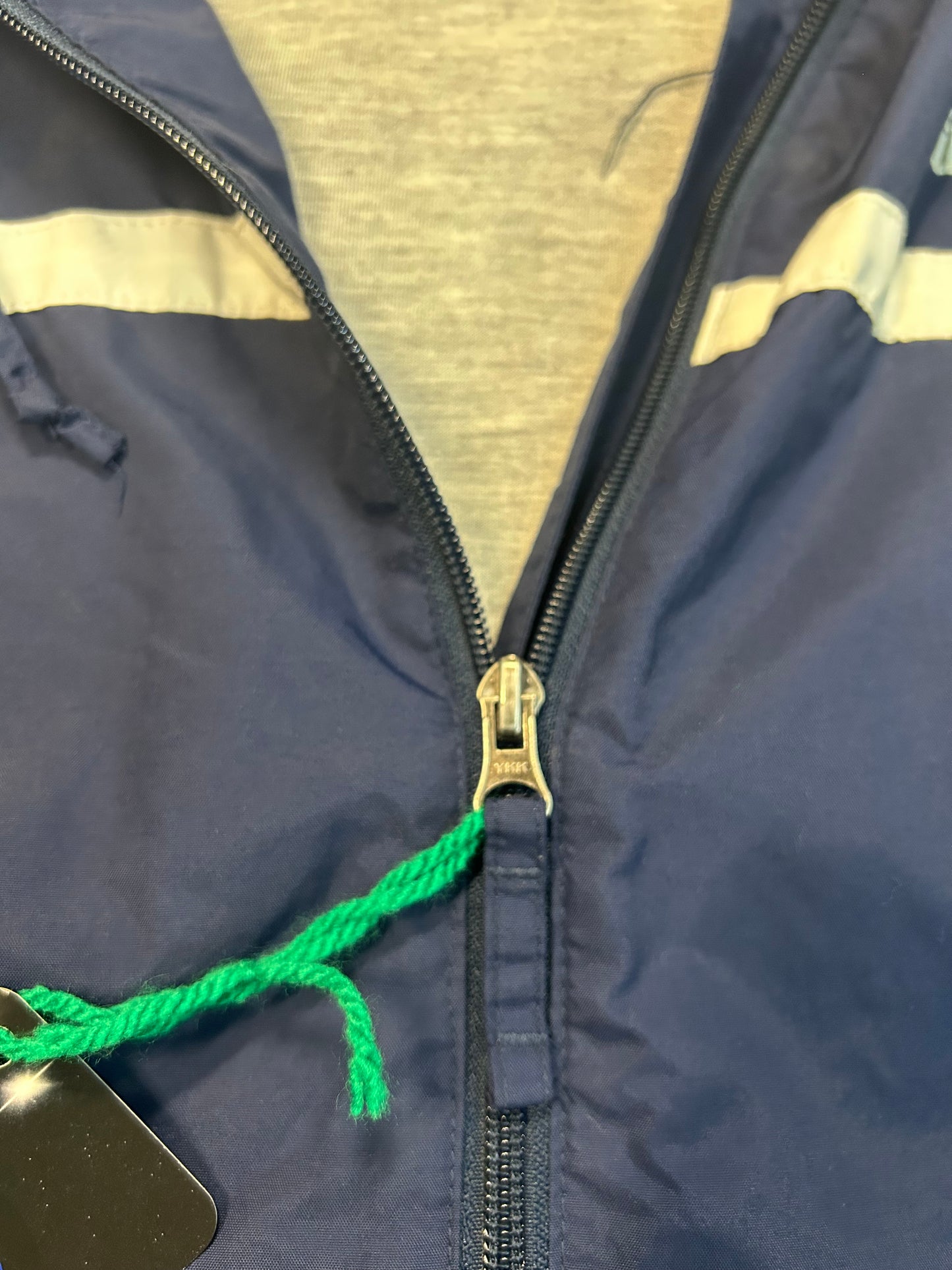 Y2K Nike One Stripe Across Track Jacket W/Hood
