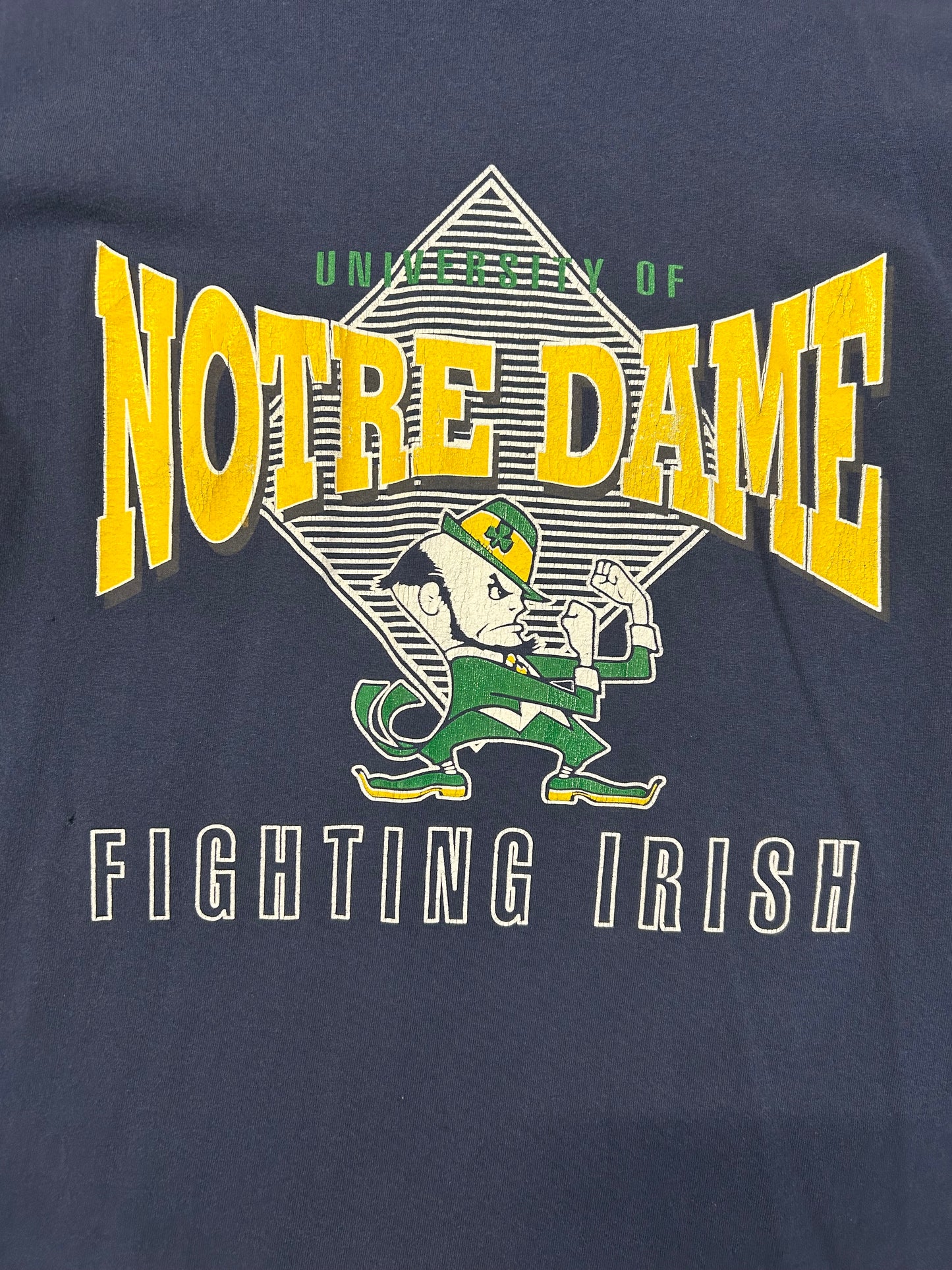 Vintage 90s Single Stitch Notre Dame Fighting Irish Tee