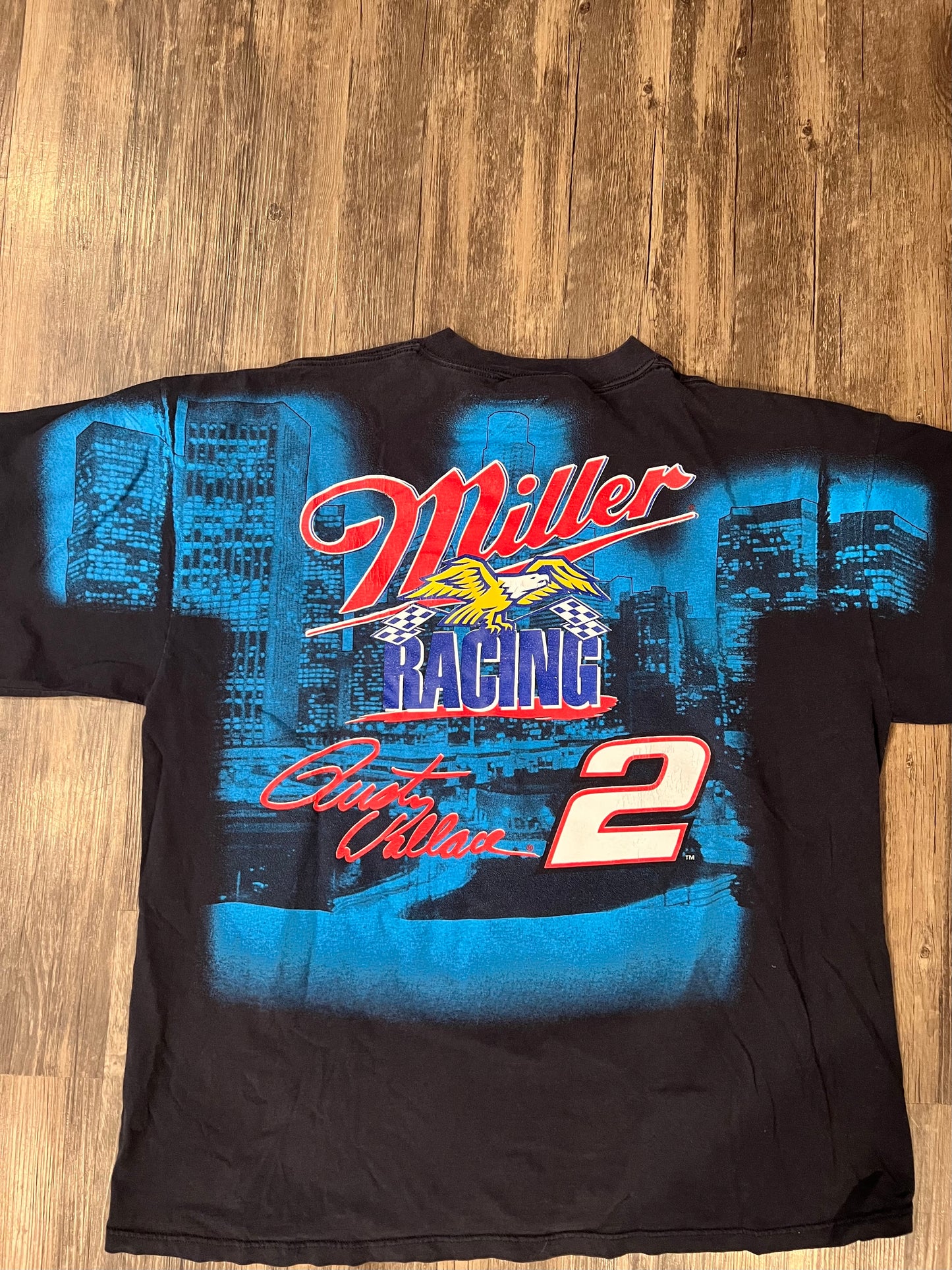 “Rusty Wallace” Vintage AOP NASCAR Tee