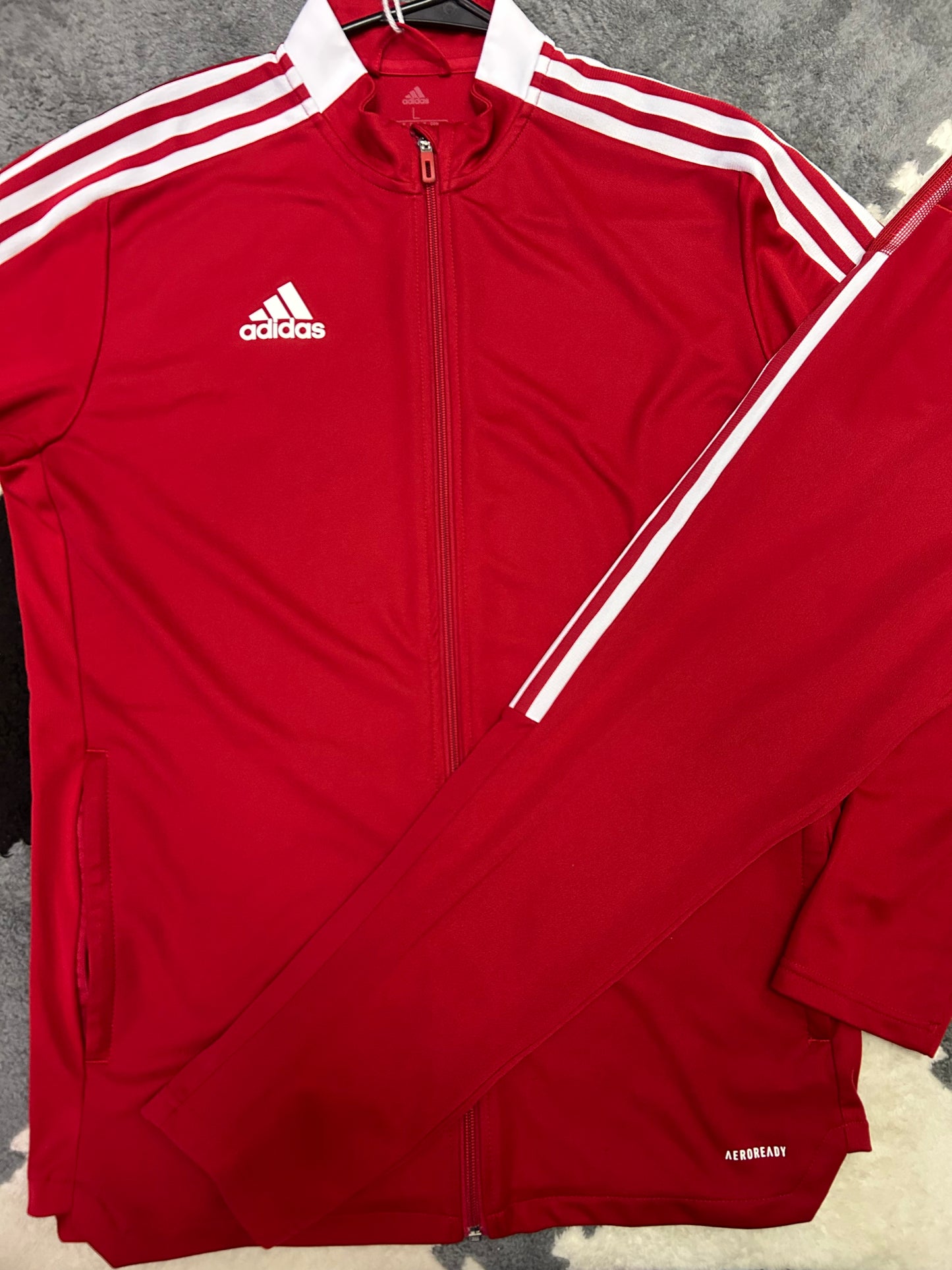 Retro Style Adidas Track Suit W/Bottoms