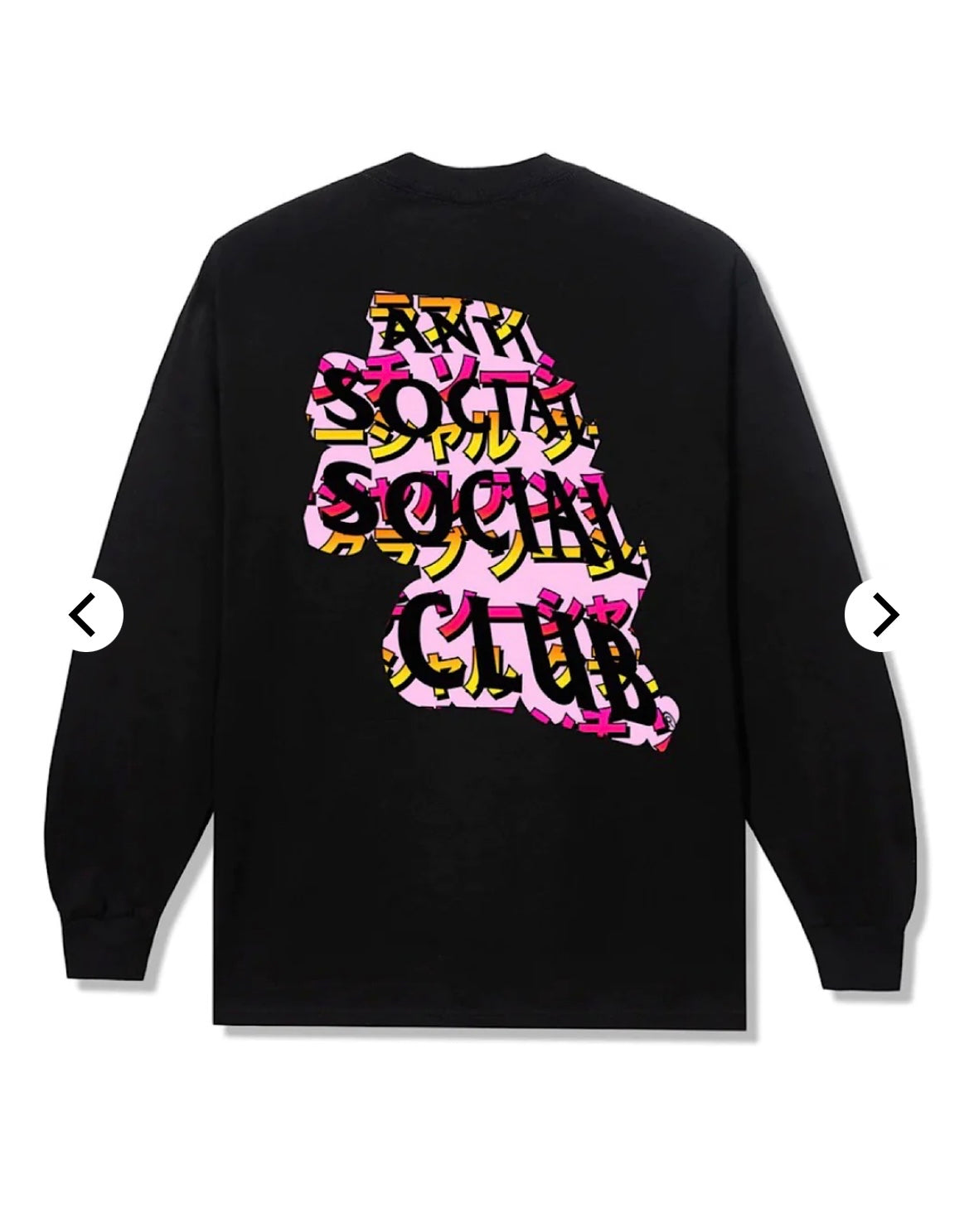 Anti Social Social Club Twisted Quickness L/S